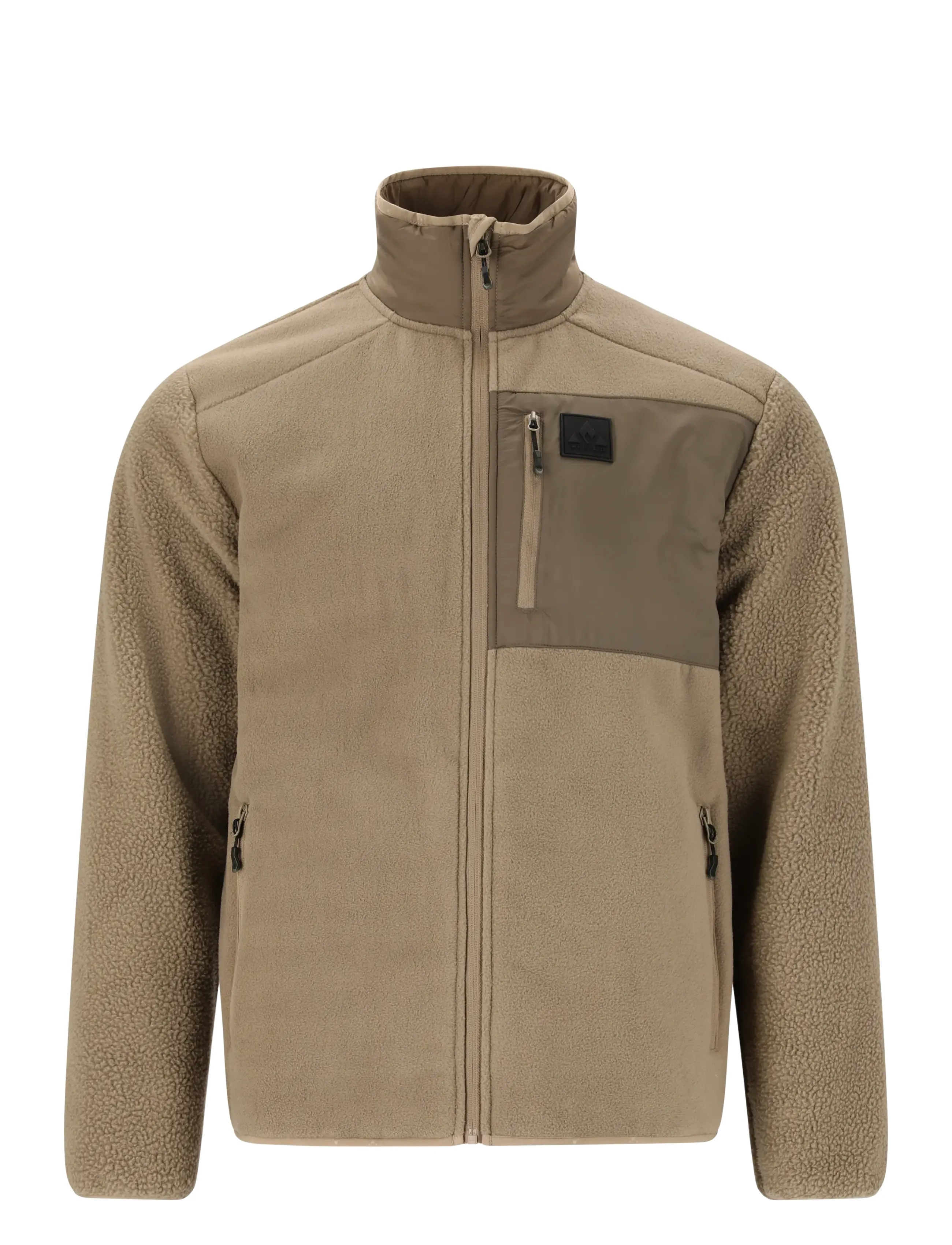 Whistler Makaley M Fleece Jacket - Whistler - FALLEN ROCK / brown