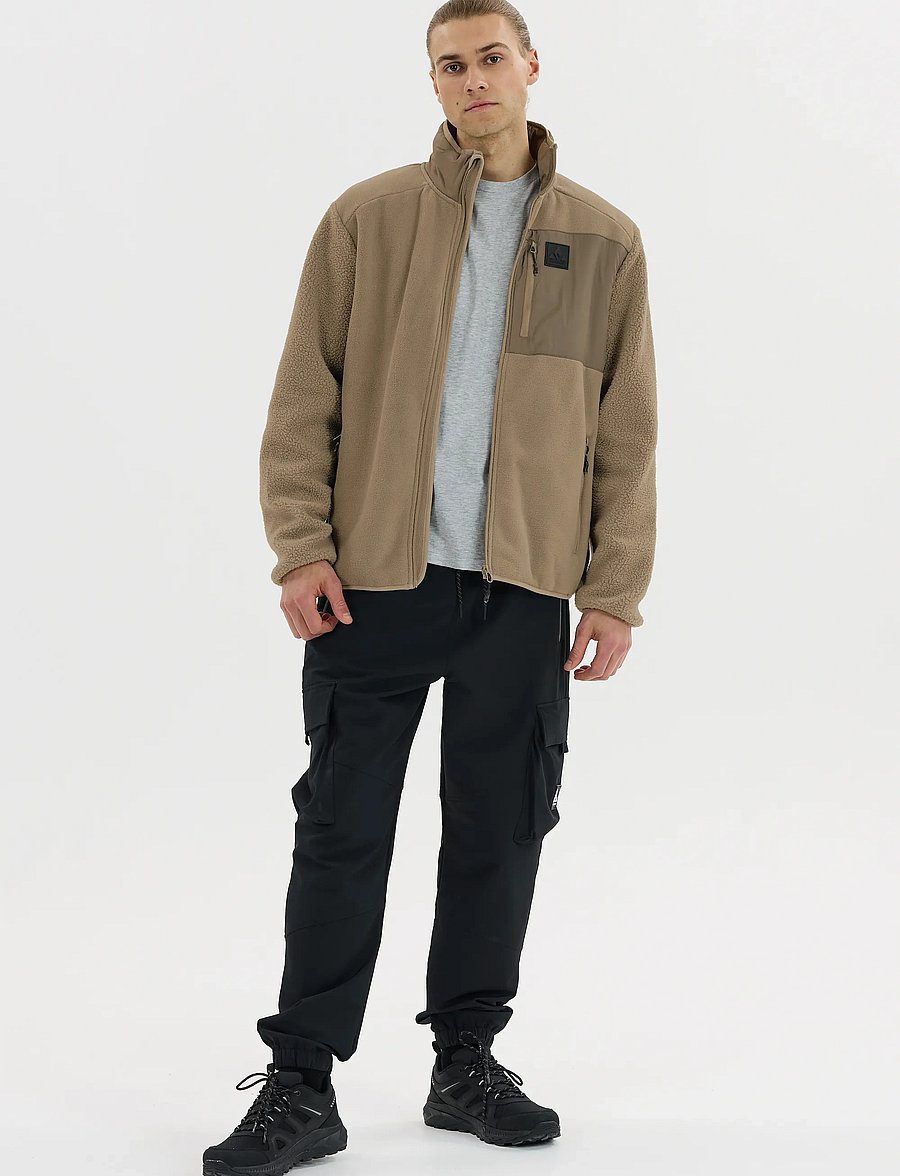 Whistler - Makaley M Fleece Jacket - fleece og mellemlag - fallen rock - 4