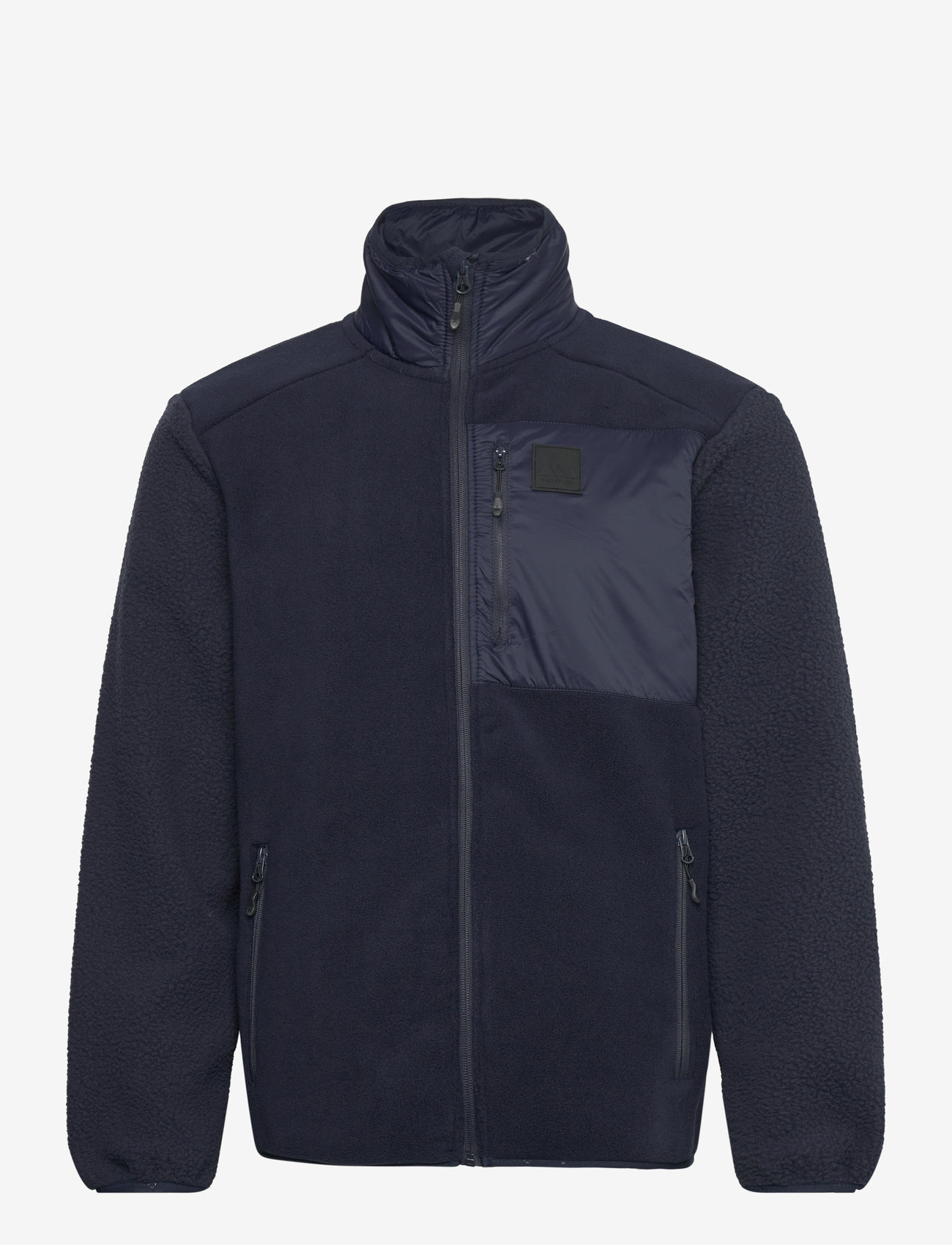 Whistler - Makaley M Fleece Jacket - fleece og mellemlag - navy blazer - 1
