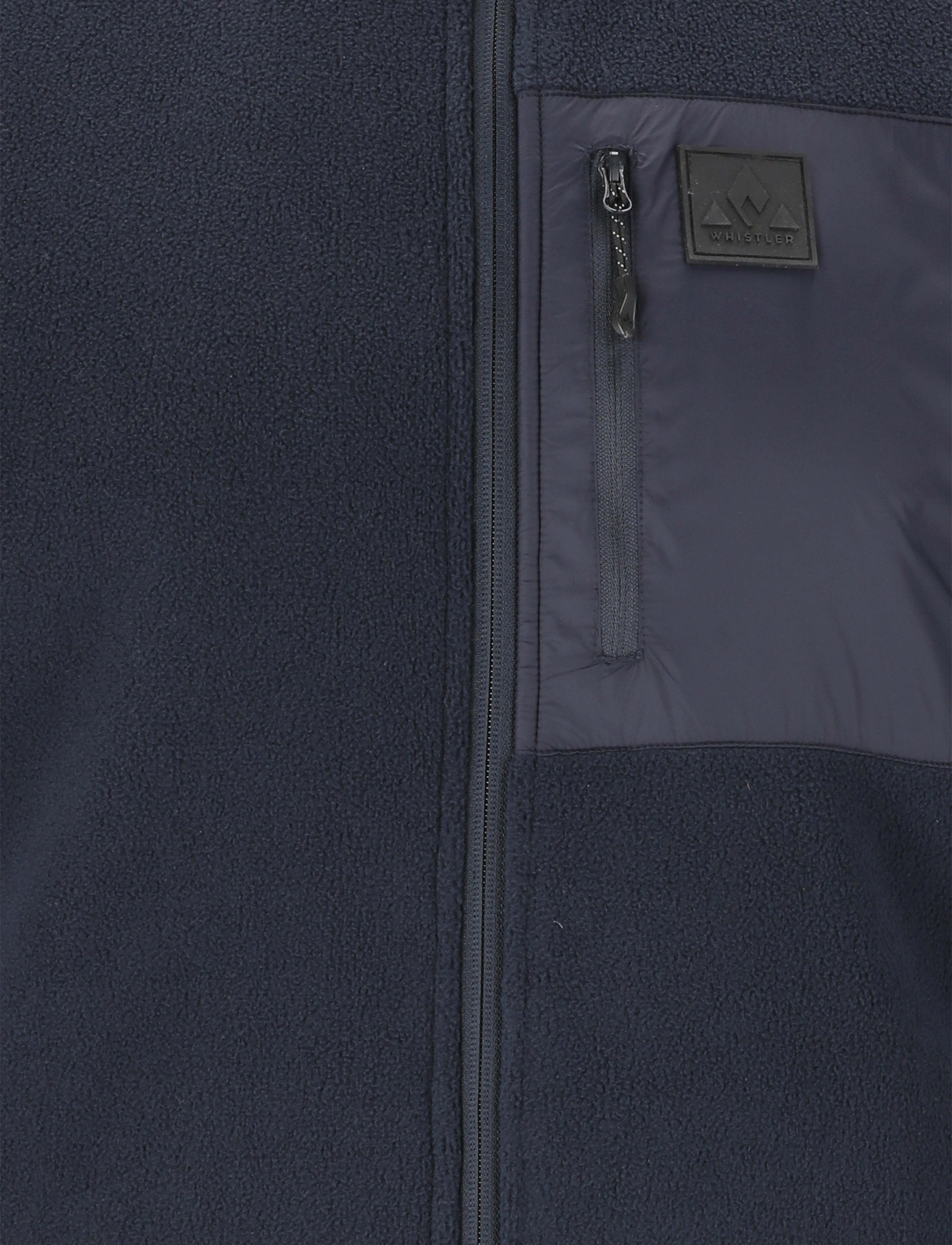 Whistler - Makaley M Fleece Jacket - fleece og mellemlag - navy blazer - 5