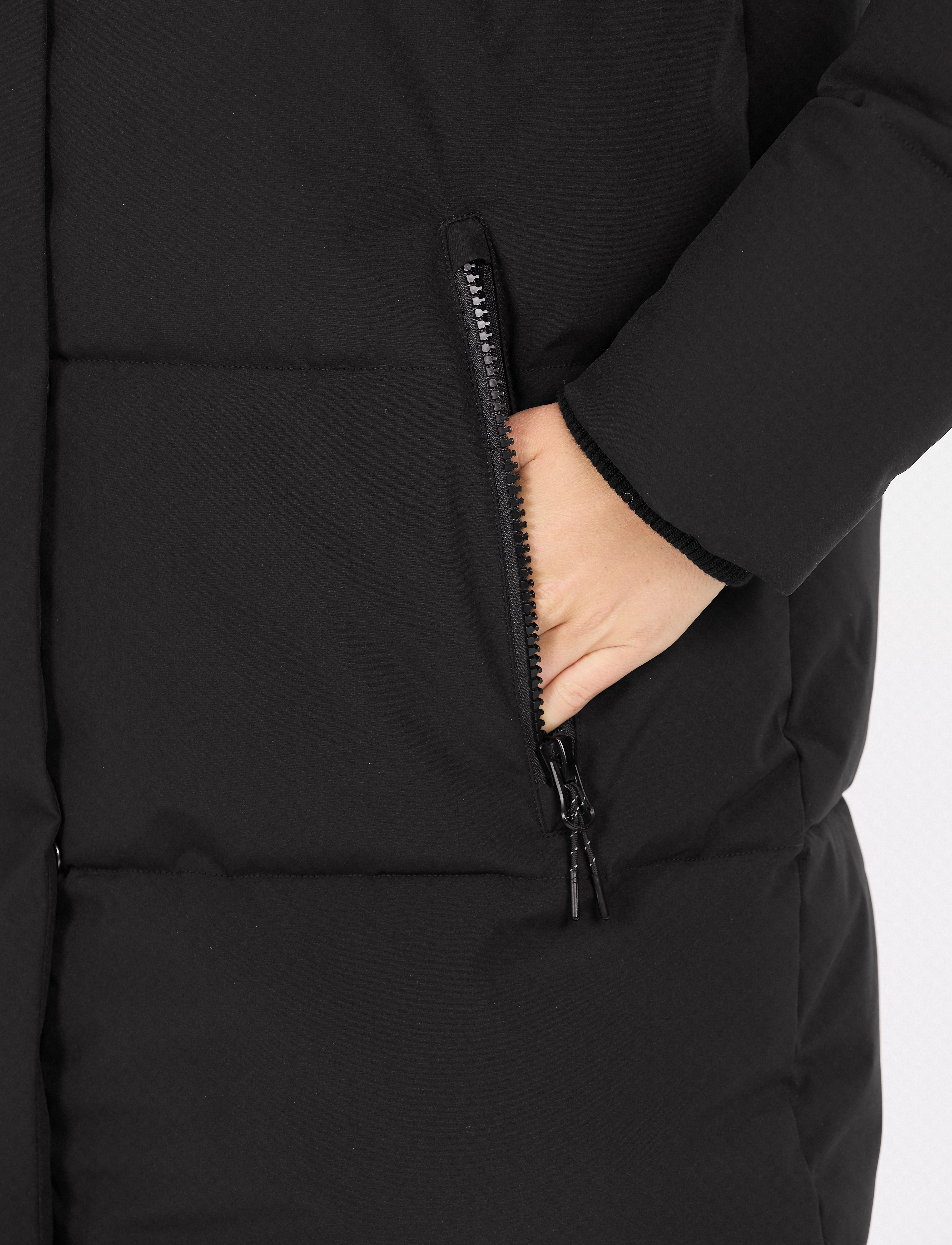 Whistler - Greyston W Long Puffer Jacket - black - 4