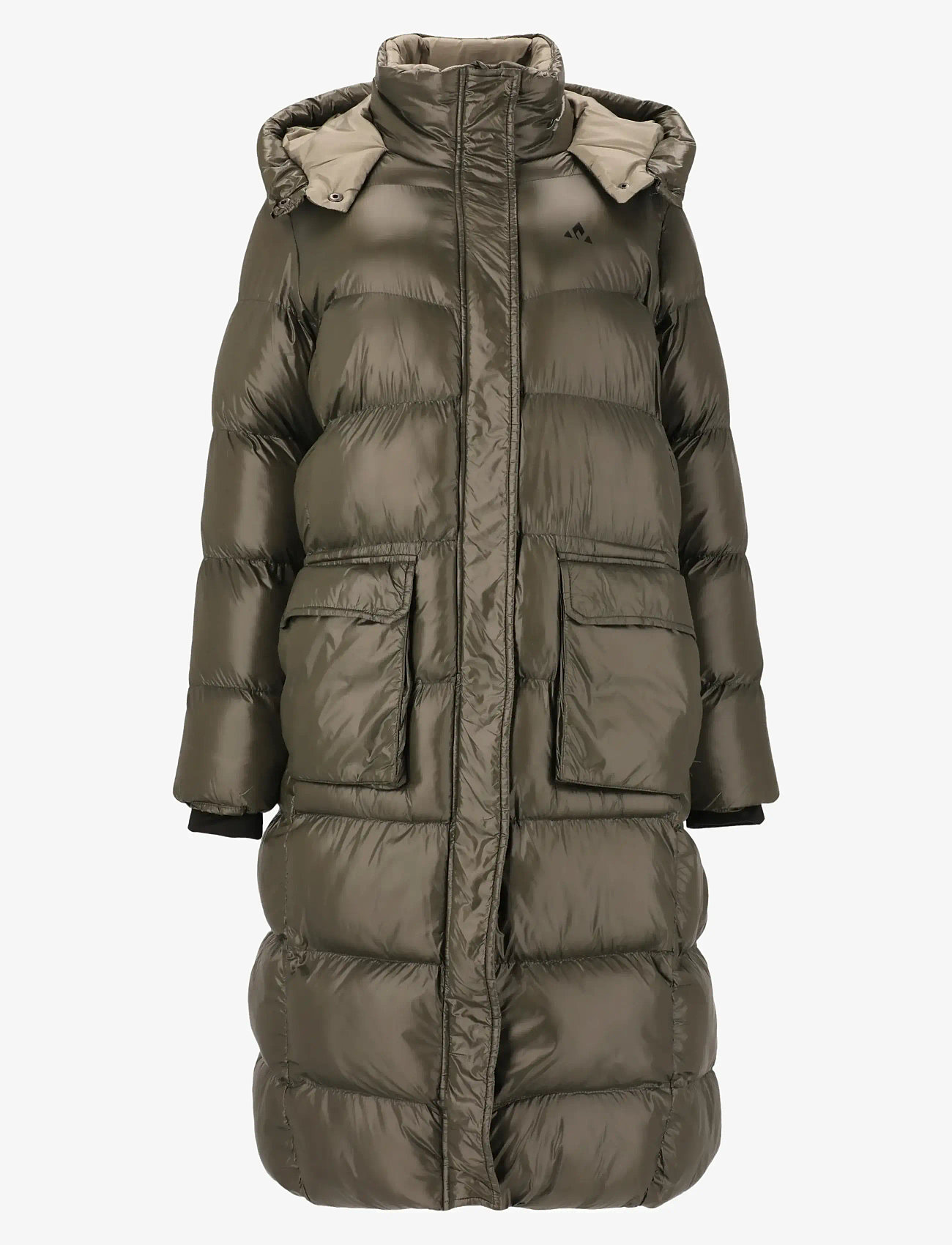Whistler - Lakewood W Long Puffer Jacket - dunjakker - black ink - 1