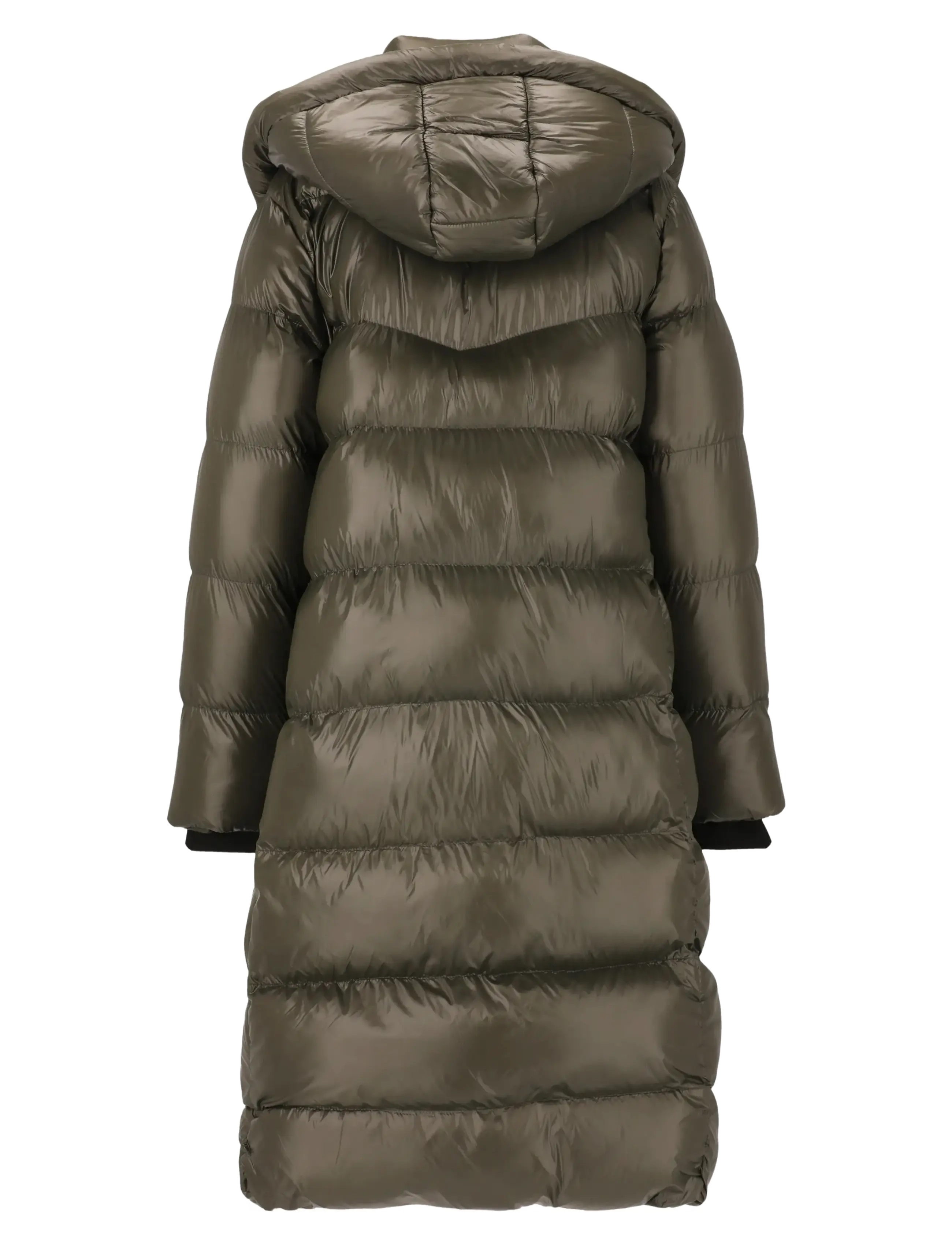 Whistler - Lakewood W Long Puffer Jacket - sulejoped ja voodriga joped - black ink - 2