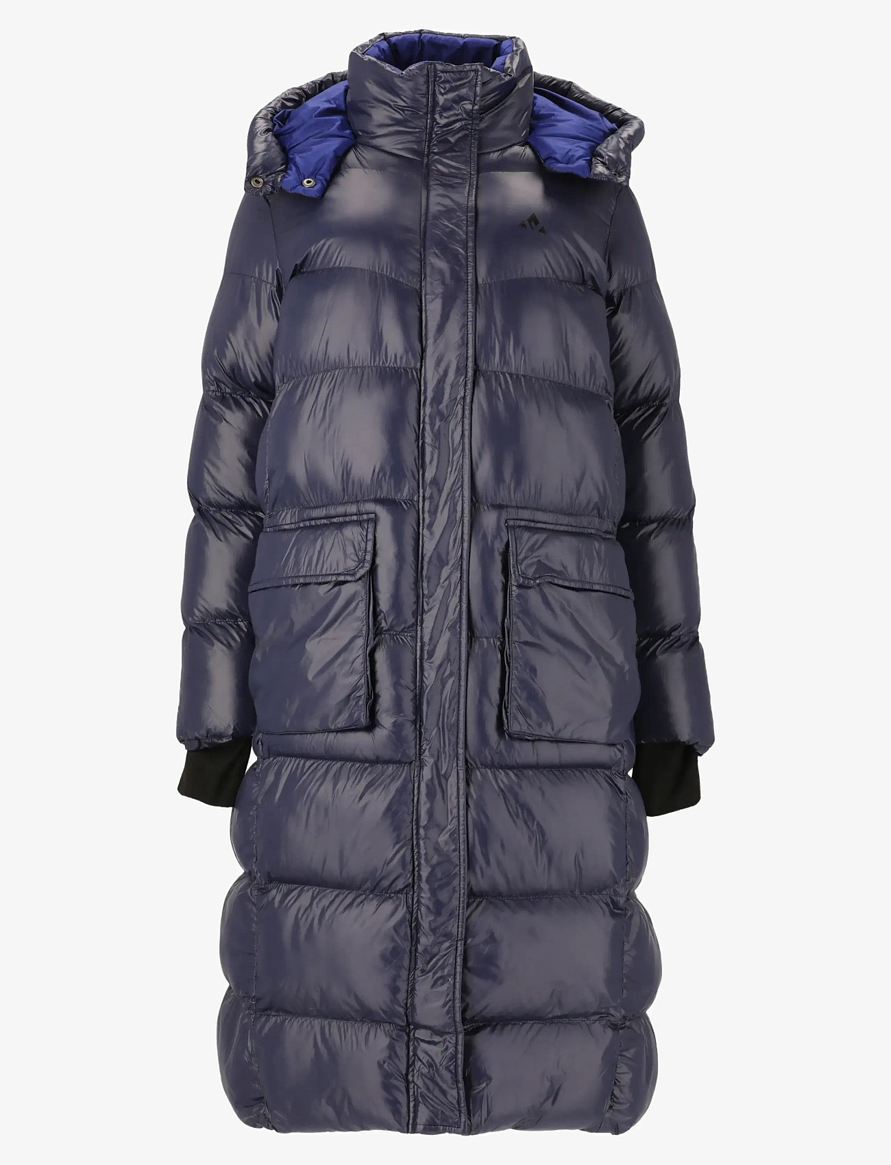 Whistler - Lakewood W Long Puffer Jacket - down jackets - navy blazer - 1