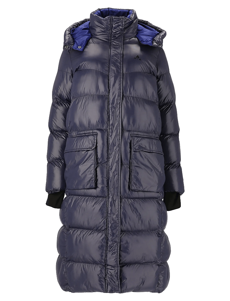 Whistler - Lakewood W Long Puffer Jacket - down jackets - navy blazer - 1