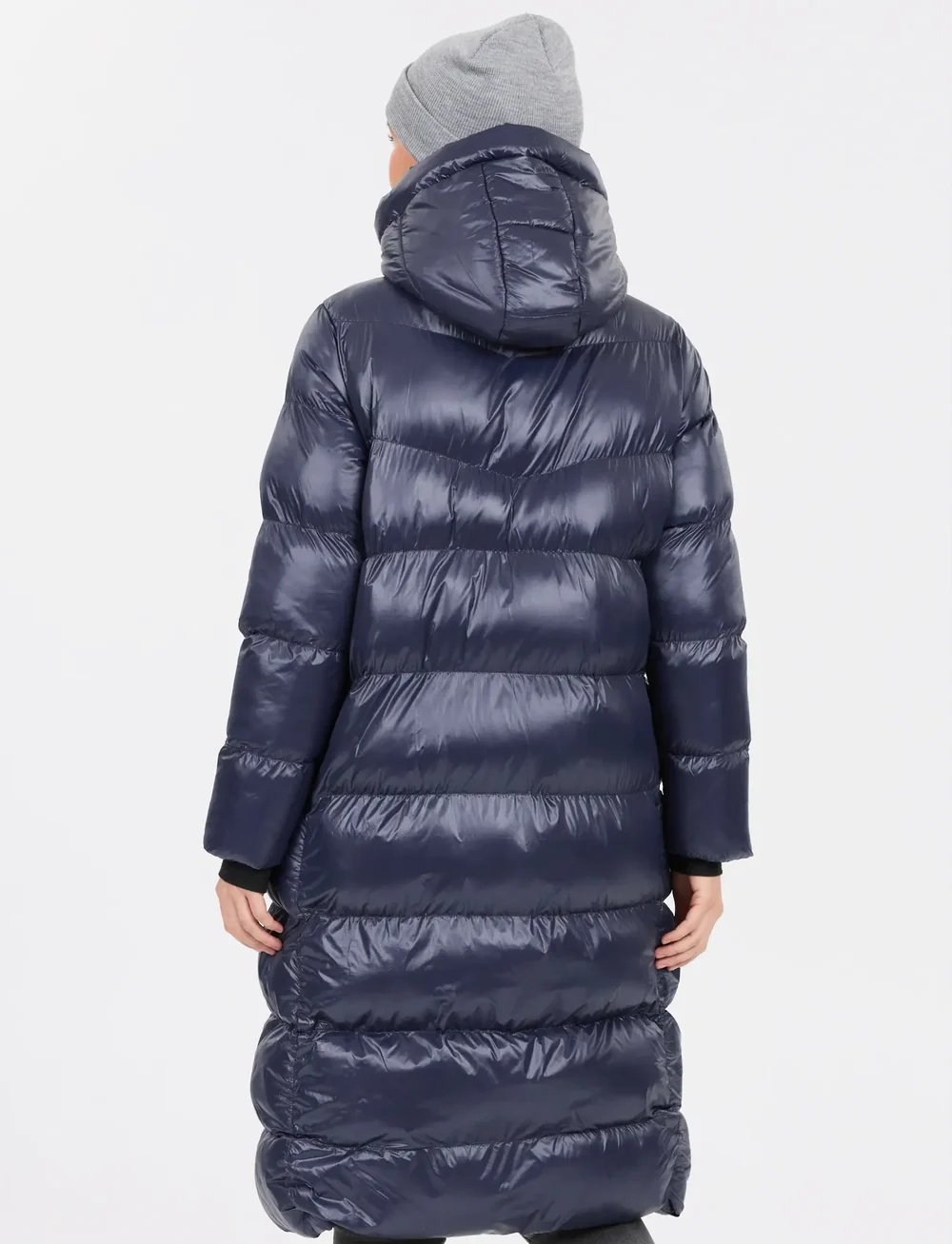 Whistler - Lakewood W Long Puffer Jacket - daunenjacken - navy blazer - 5