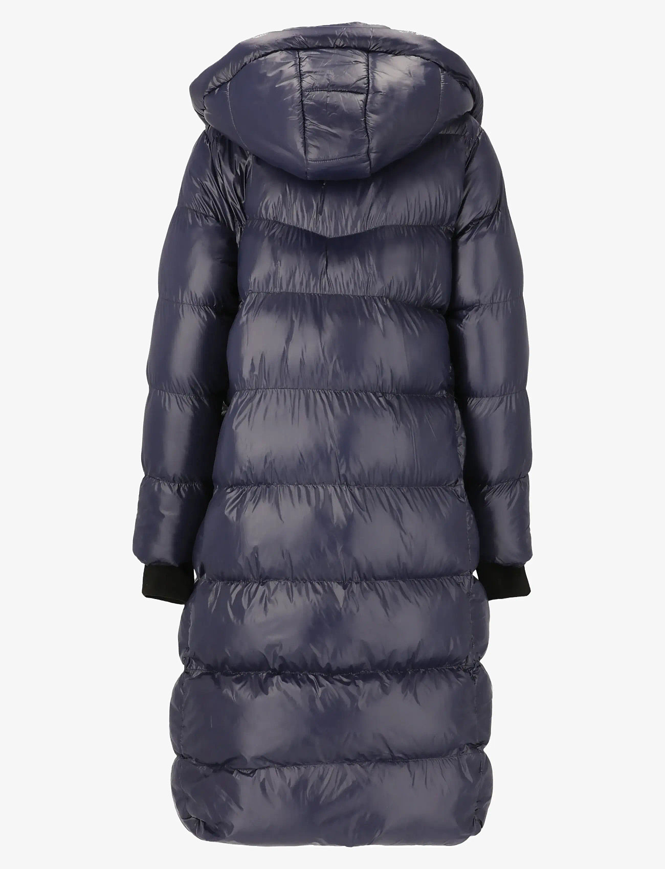 Whistler - Lakewood W Long Puffer Jacket - down jackets - navy blazer - 2