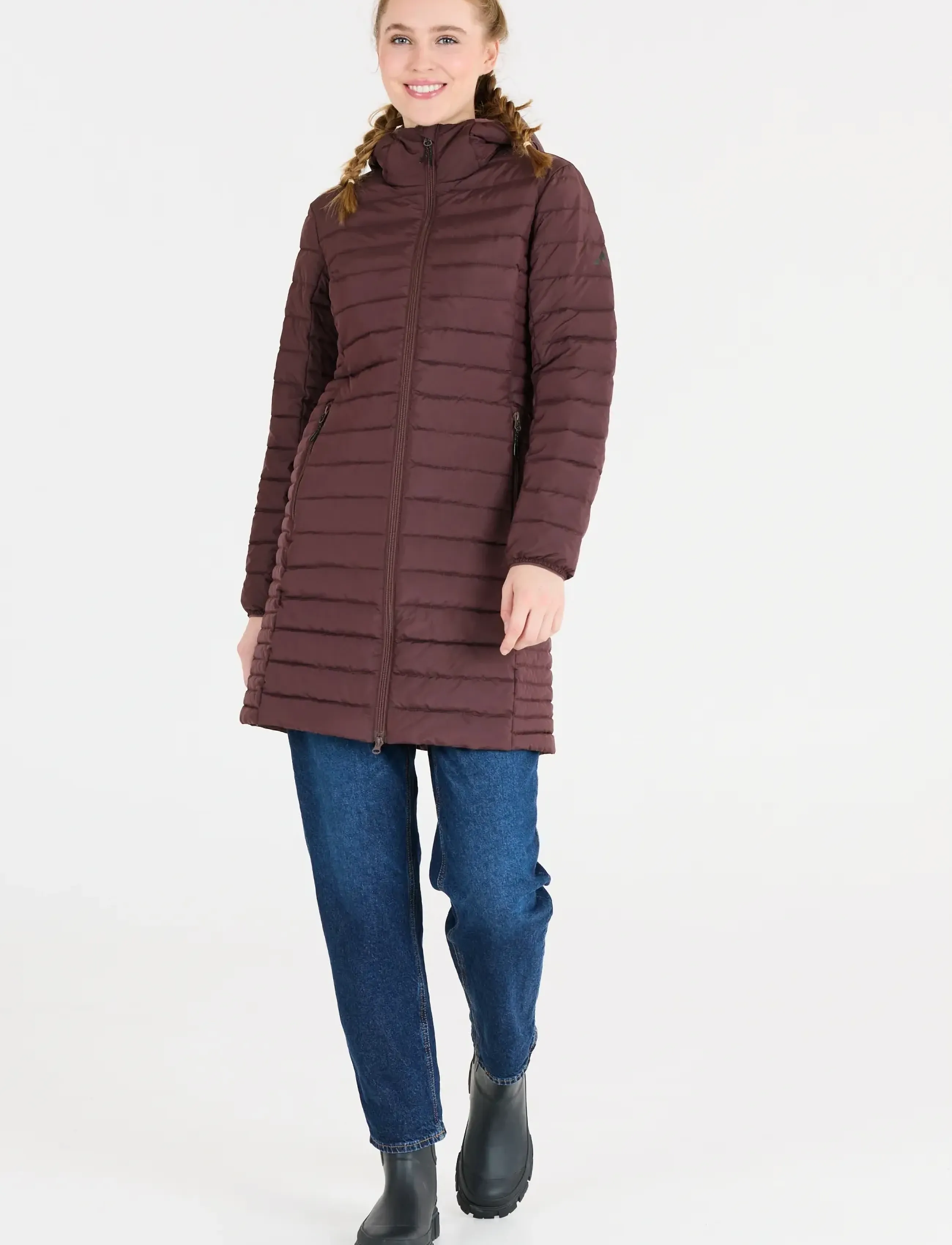 Whistler Edge W Cft+ Long Light Hood Puffer jackor dam – bild 5