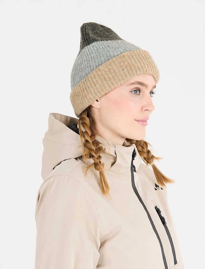 Whistler - Valeo Unisex Beanie - mössor - simply taupe - 3