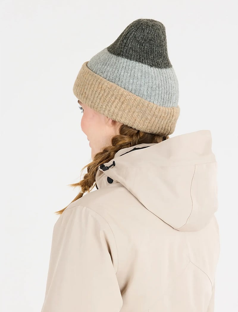 Whistler - Valeo Unisex Beanie - mössor - simply taupe - 4