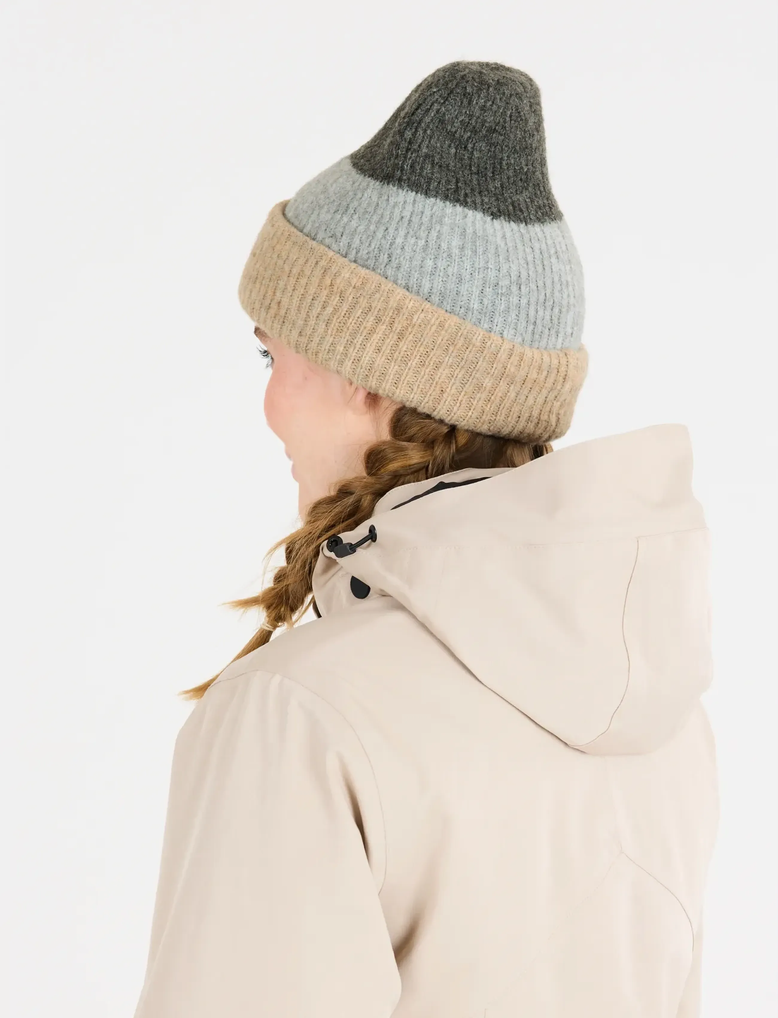 Whistler - Valeo Unisex Beanie - mützen - simply taupe - 4