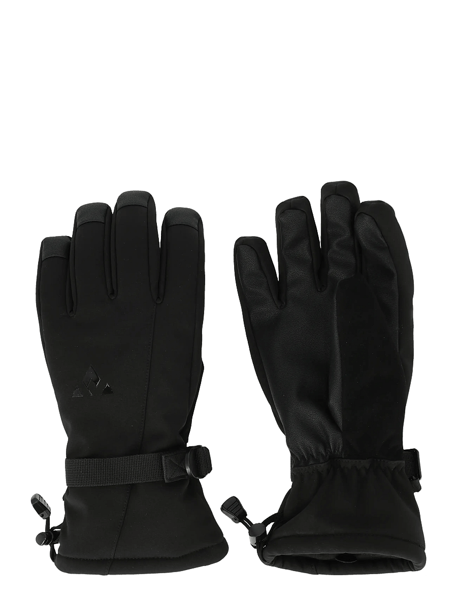 Whistler - Fenwick Finger Touch Glove - fingravettlingar - black - 0