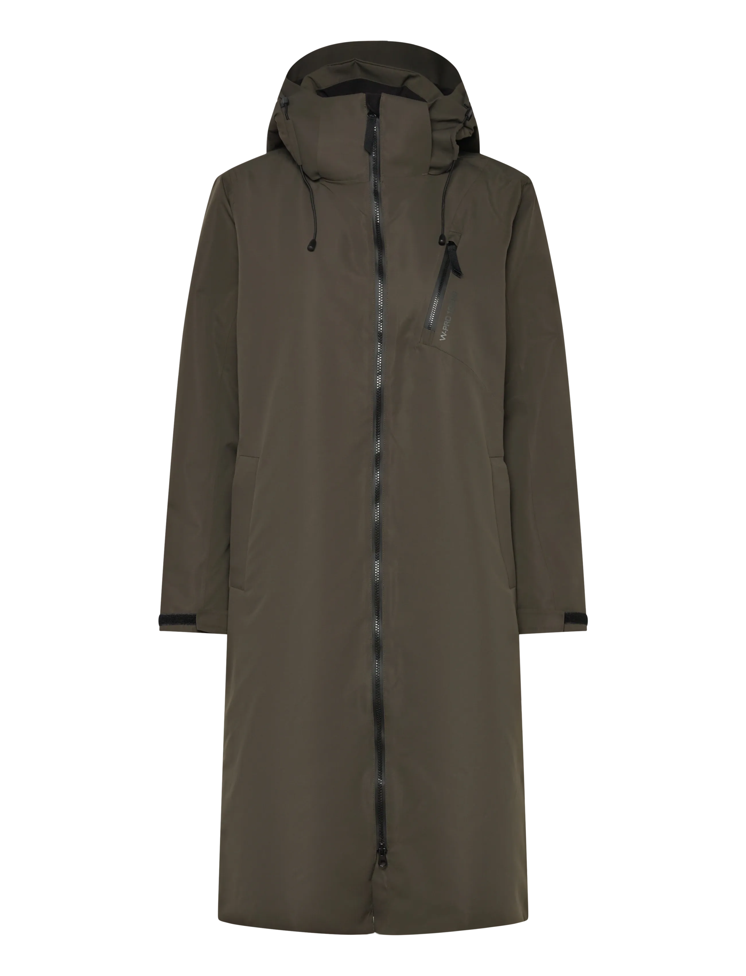 Whistler Bellway W Parka W-PRO 10000 - Parkas - BLACK INK / khaki/green