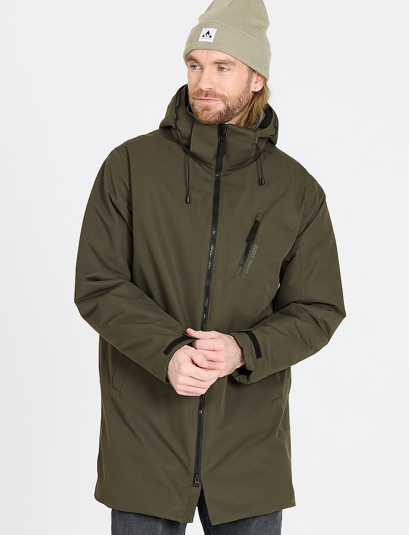 Whistler - Bellway M Parka W-PRO 10000 - parkas - black ink - 0