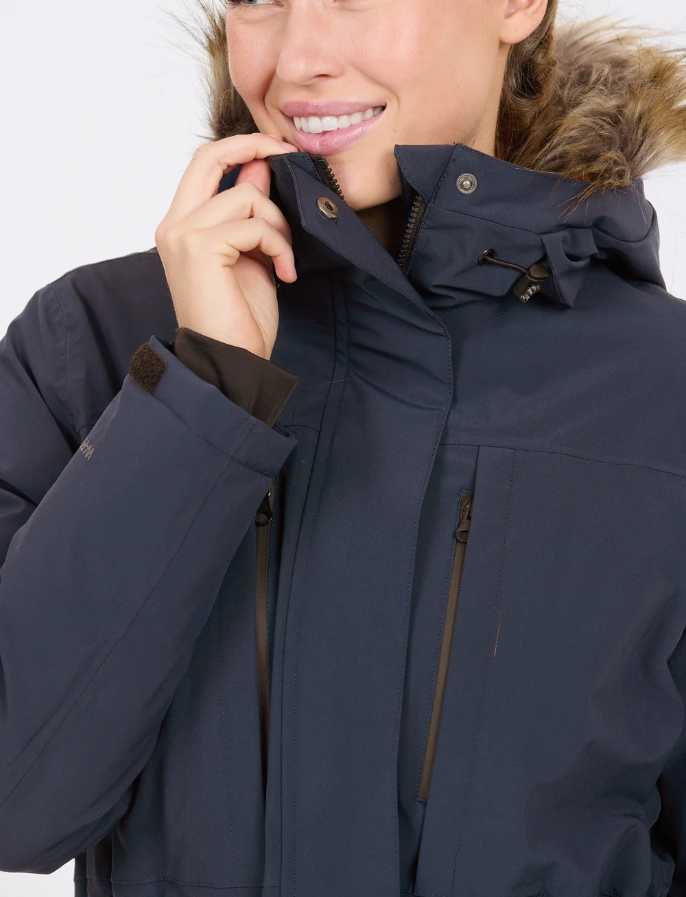 Whistler - Bluff W Parka W-PRO 10000 - parkasjackor - navy blazer - 4