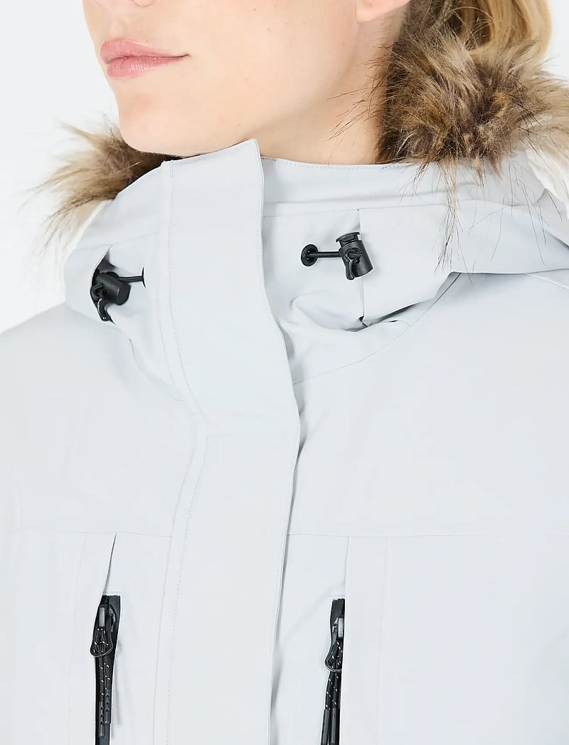 Whistler - Bluff W Parka W-PRO 10000 - jackets - pearl grey - 0