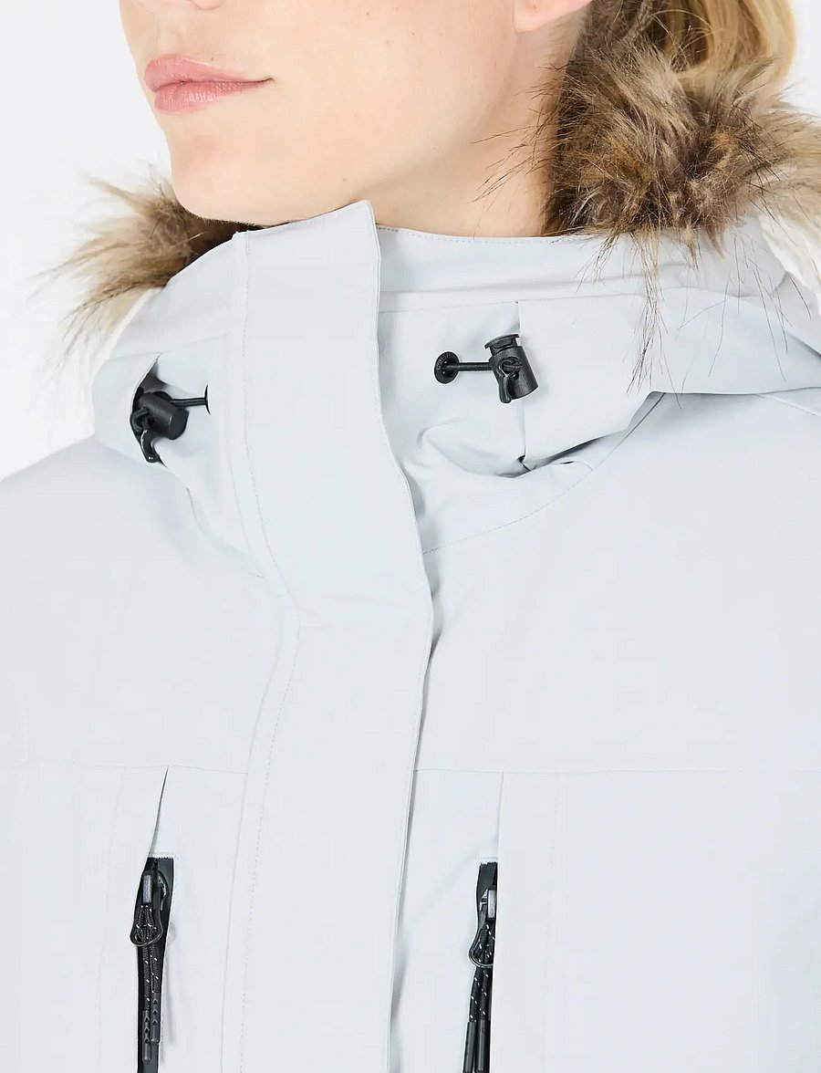 Whistler - Bluff W Parka W-PRO 10000 - Úlpur - pearl grey - 0