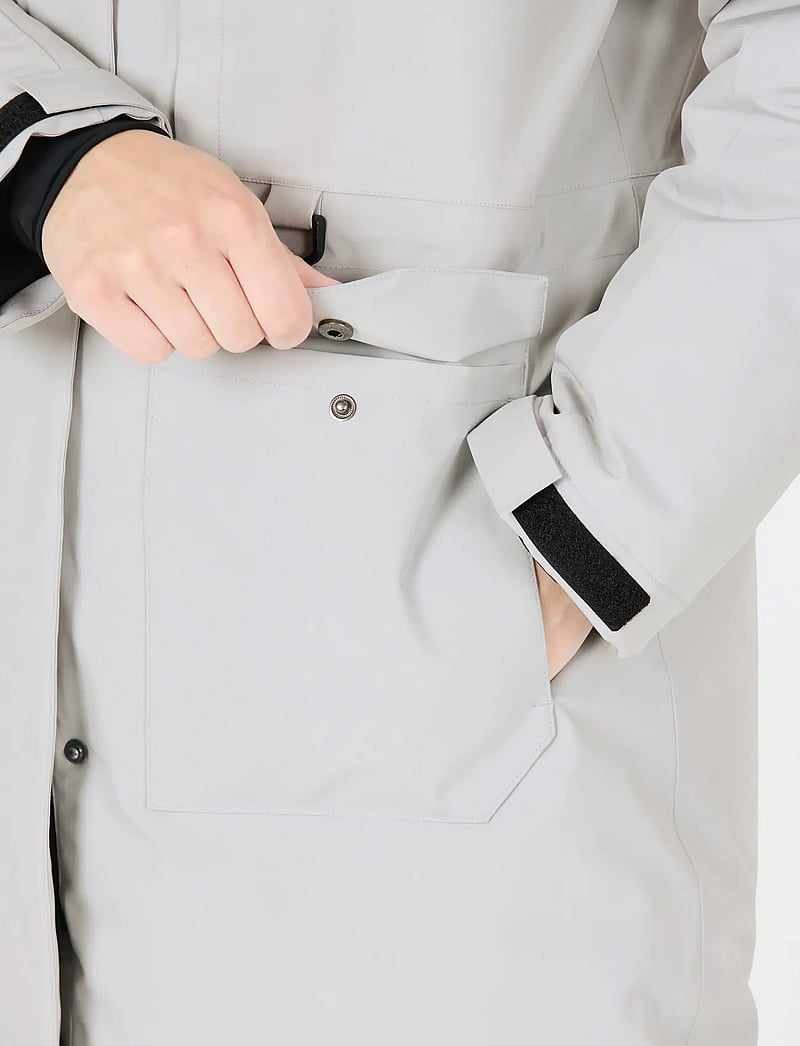 Whistler - Bluff W Parka W-PRO 10000 - jackets - pearl grey - 3