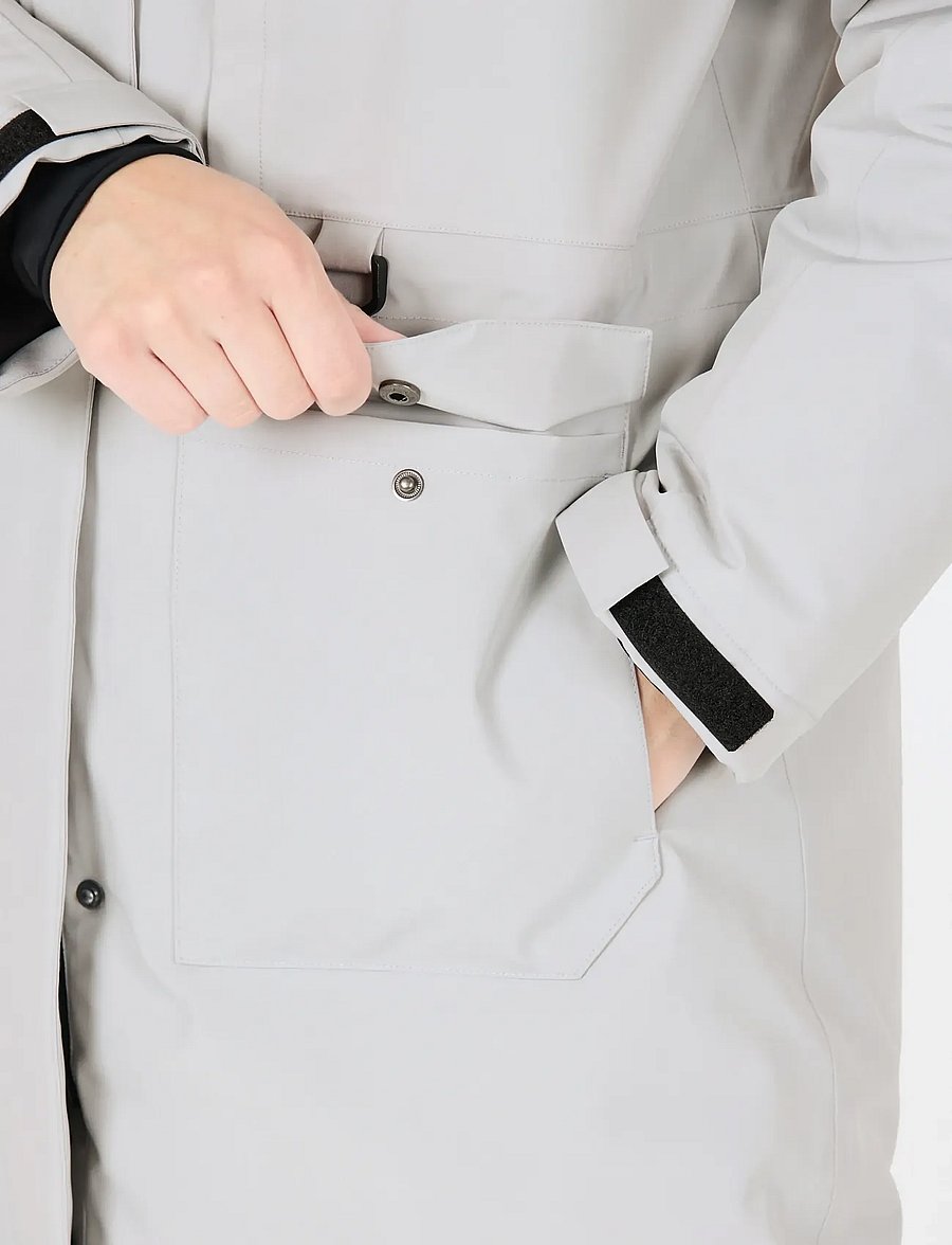 Whistler - Bluff W Parka W-PRO 10000 - Úlpur - pearl grey - 3