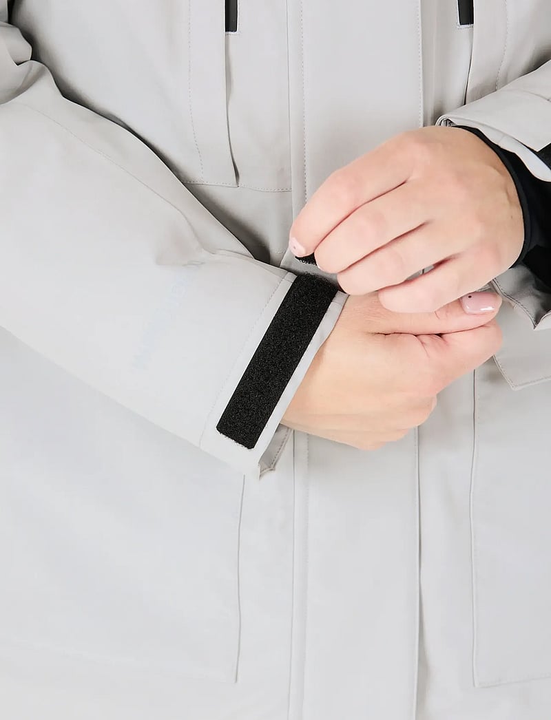 Whistler - Bluff W Parka W-PRO 10000 - jackets - pearl grey - 4