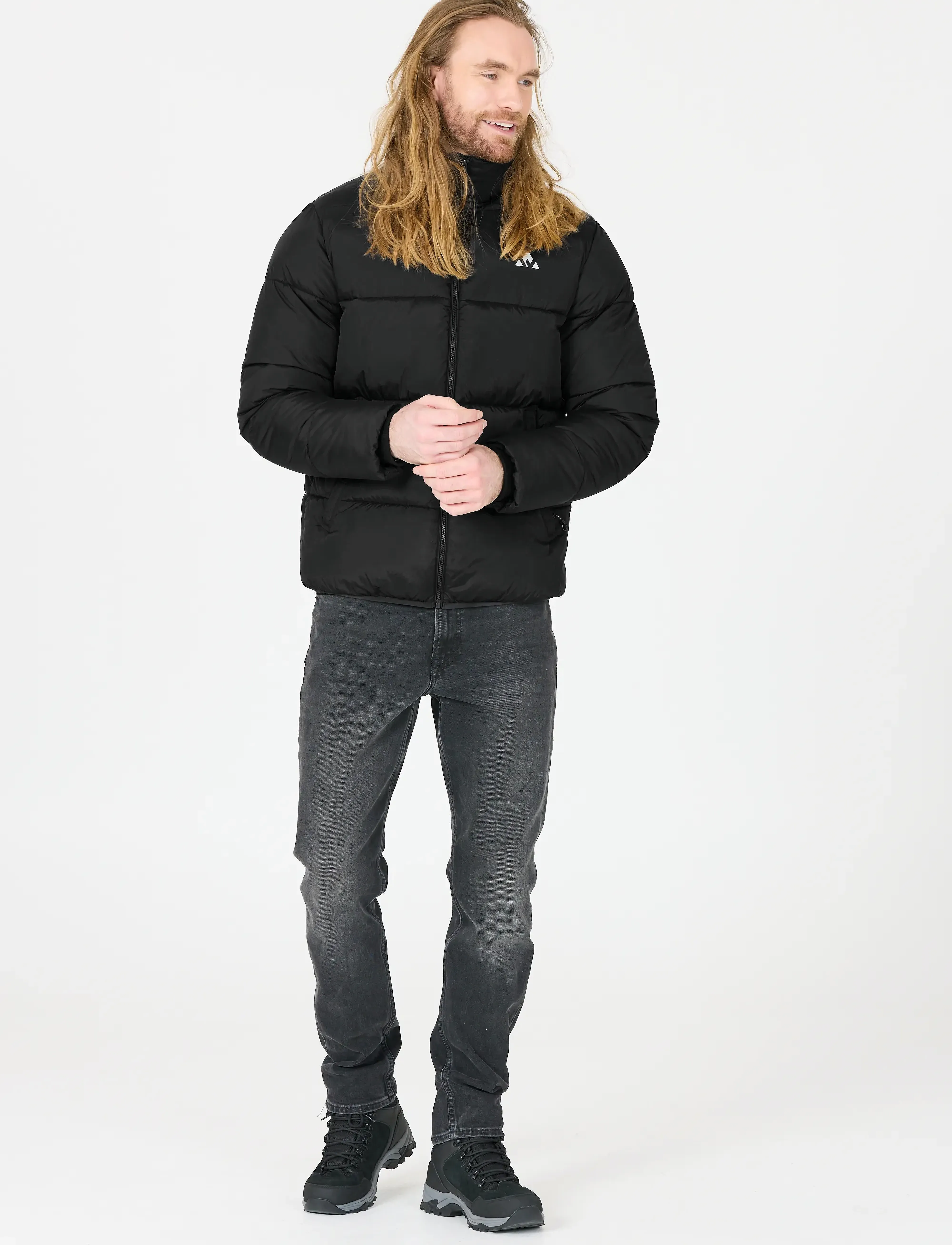 Whistler - Floter M Puffer Jacket - friluftsjakker - black - 5