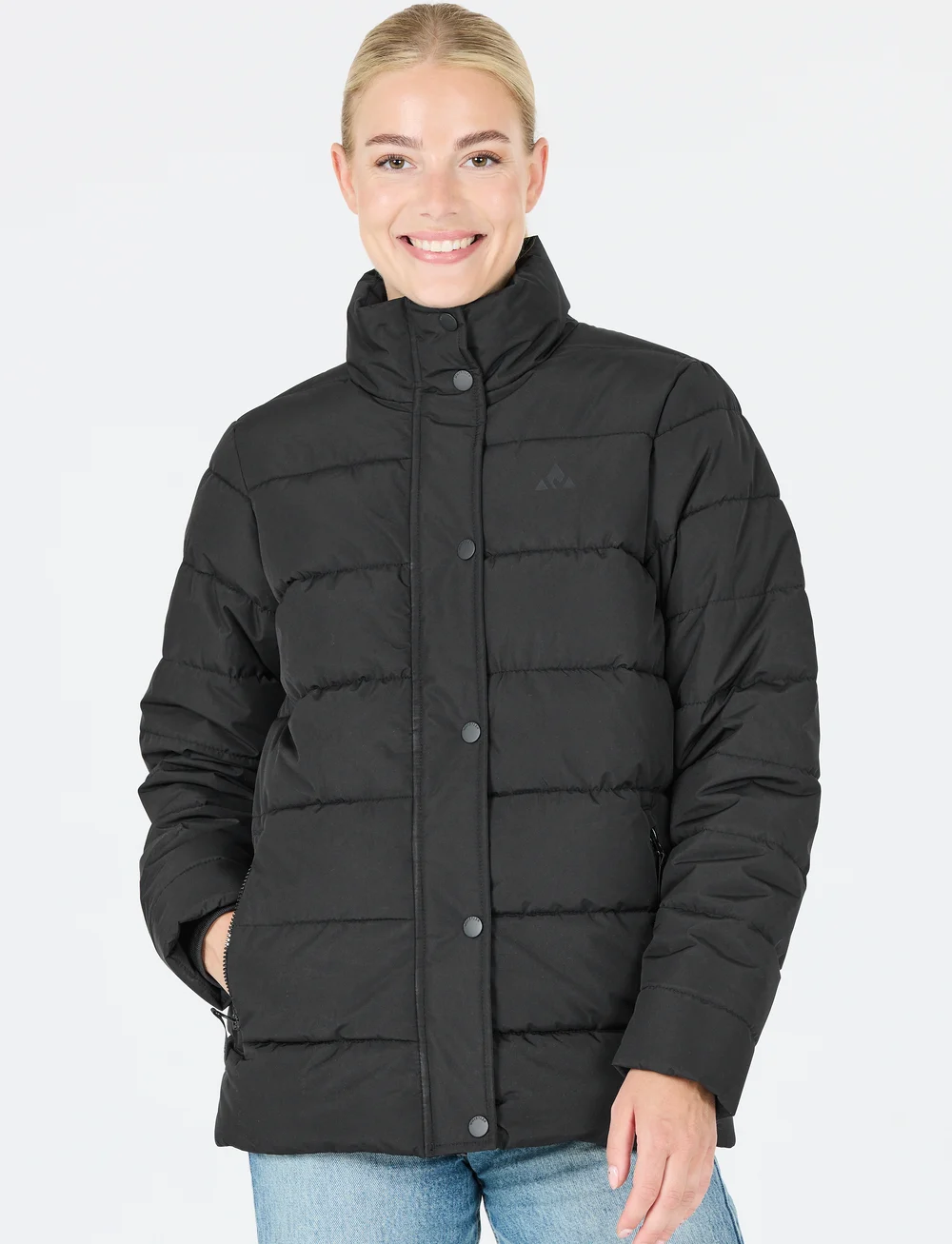 Whistler - Amaret W Puffer Jacket - daunenjacken - black - 0