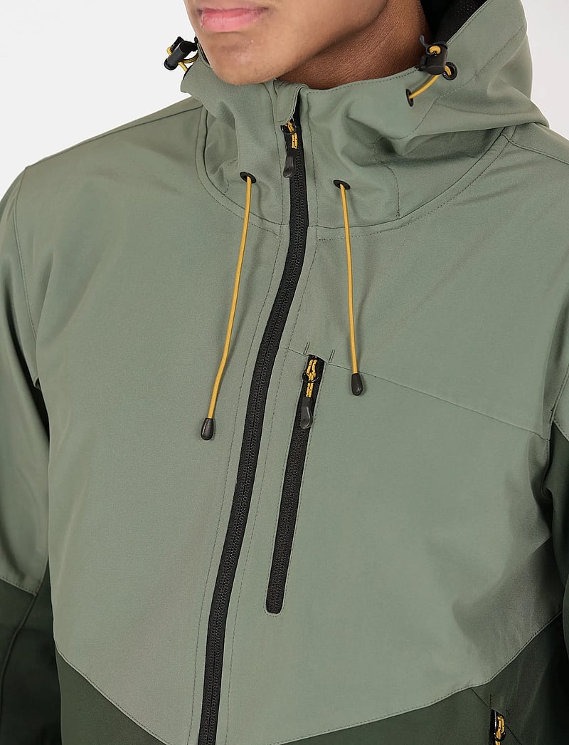 Whistler - Rodney V2 M Softshell Jacket W-Pro - outdoor jacken - deep forest - 0