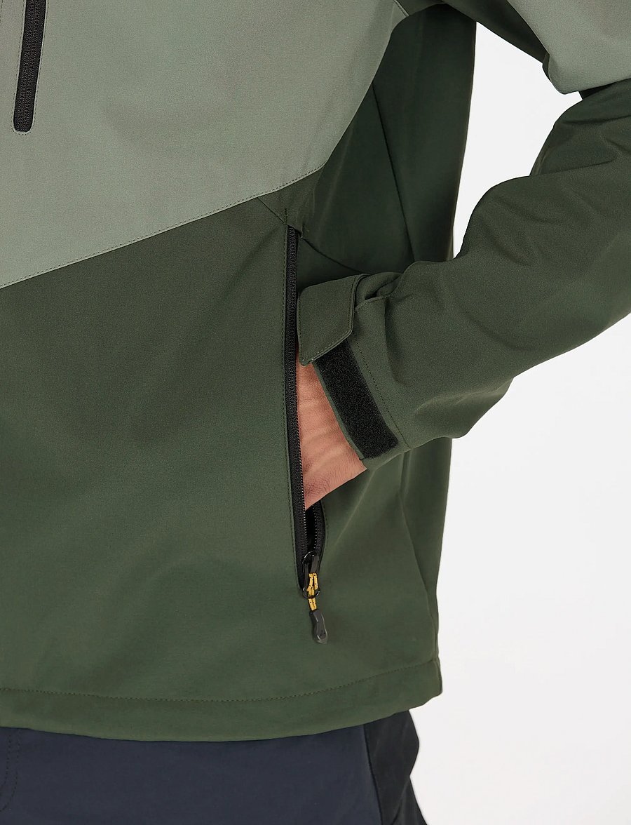 Whistler - Rodney V2 M Softshell Jacket W-Pro - friluftsjakker - deep forest - 3