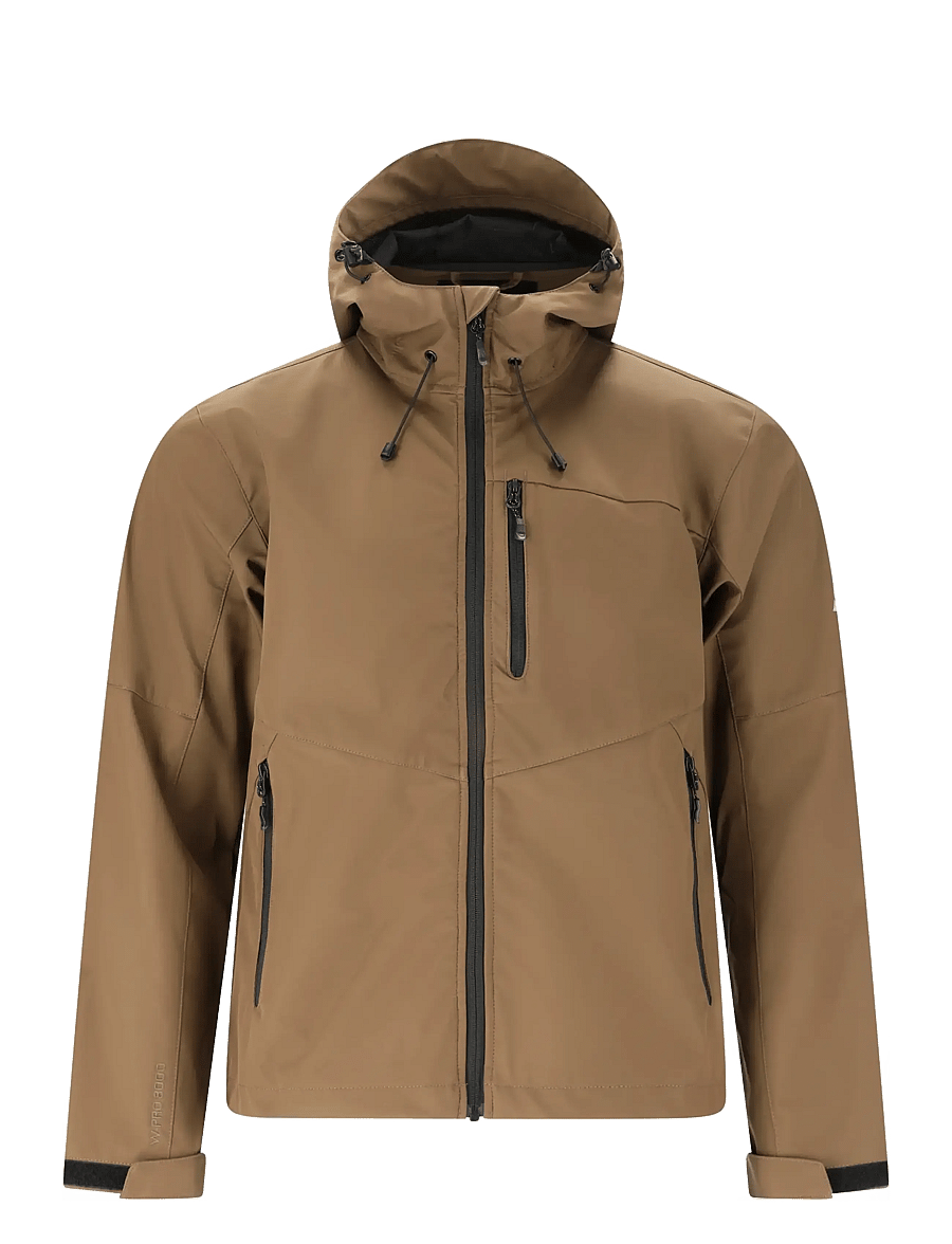 Whistler - Rodney V2 M Softshell Jacket W-Pro - friluftsjackor - teak - 1