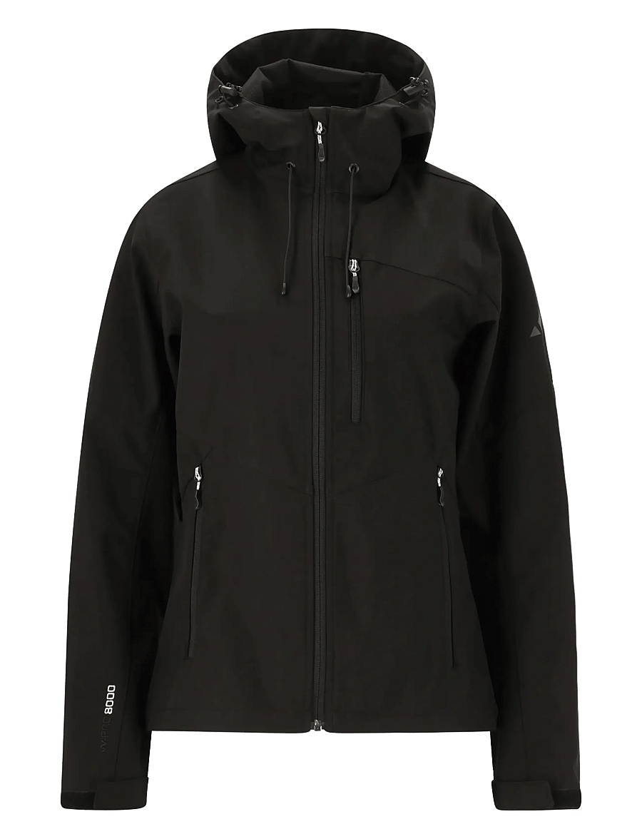 Whistler - Rosea V2 W Softshell Jacket W-Pro 8 - outdoor jackets - black - 1