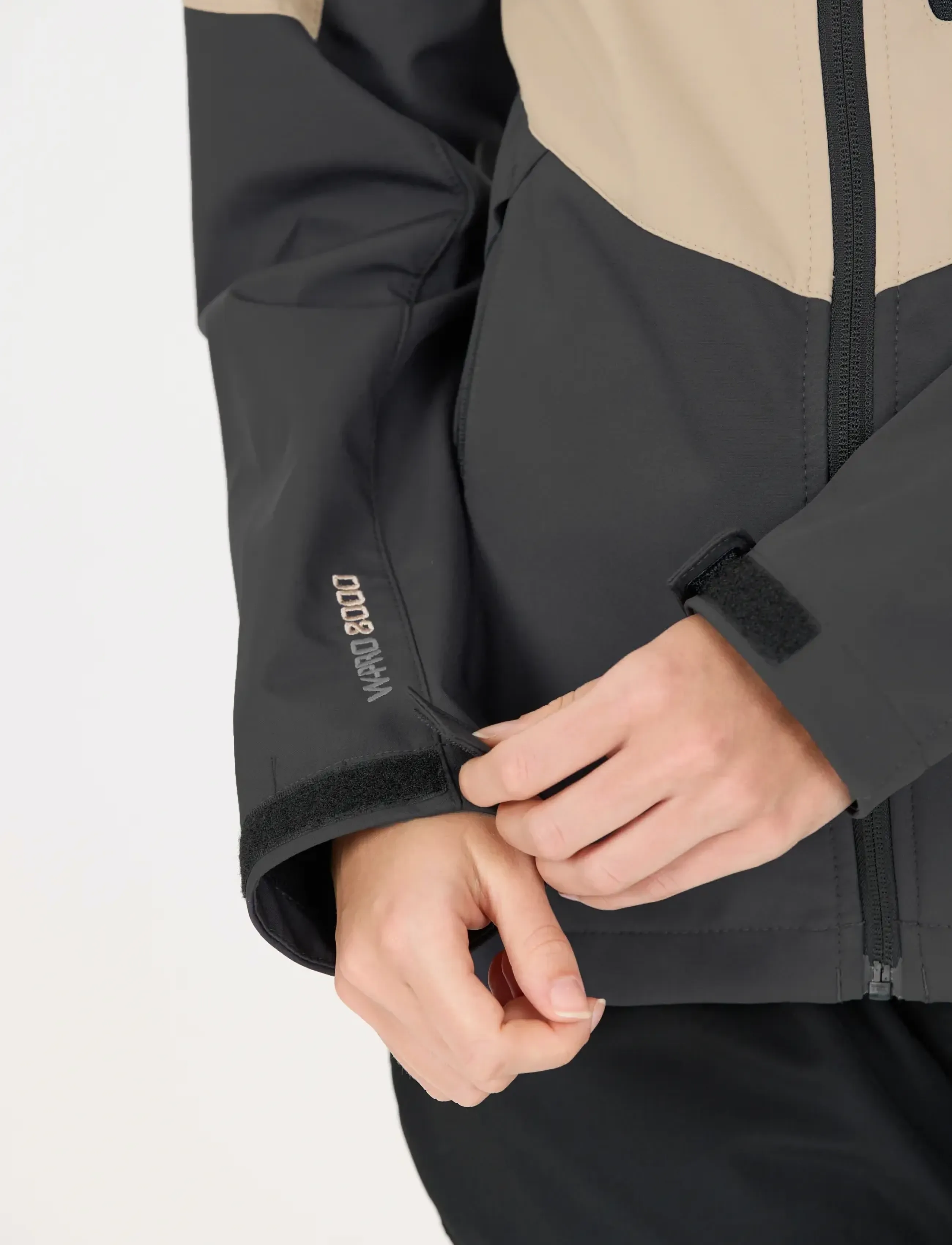 Whistler - Rosea V2 W Softshell Jacket W-Pro 8 - välijoped - simply taupe - 5