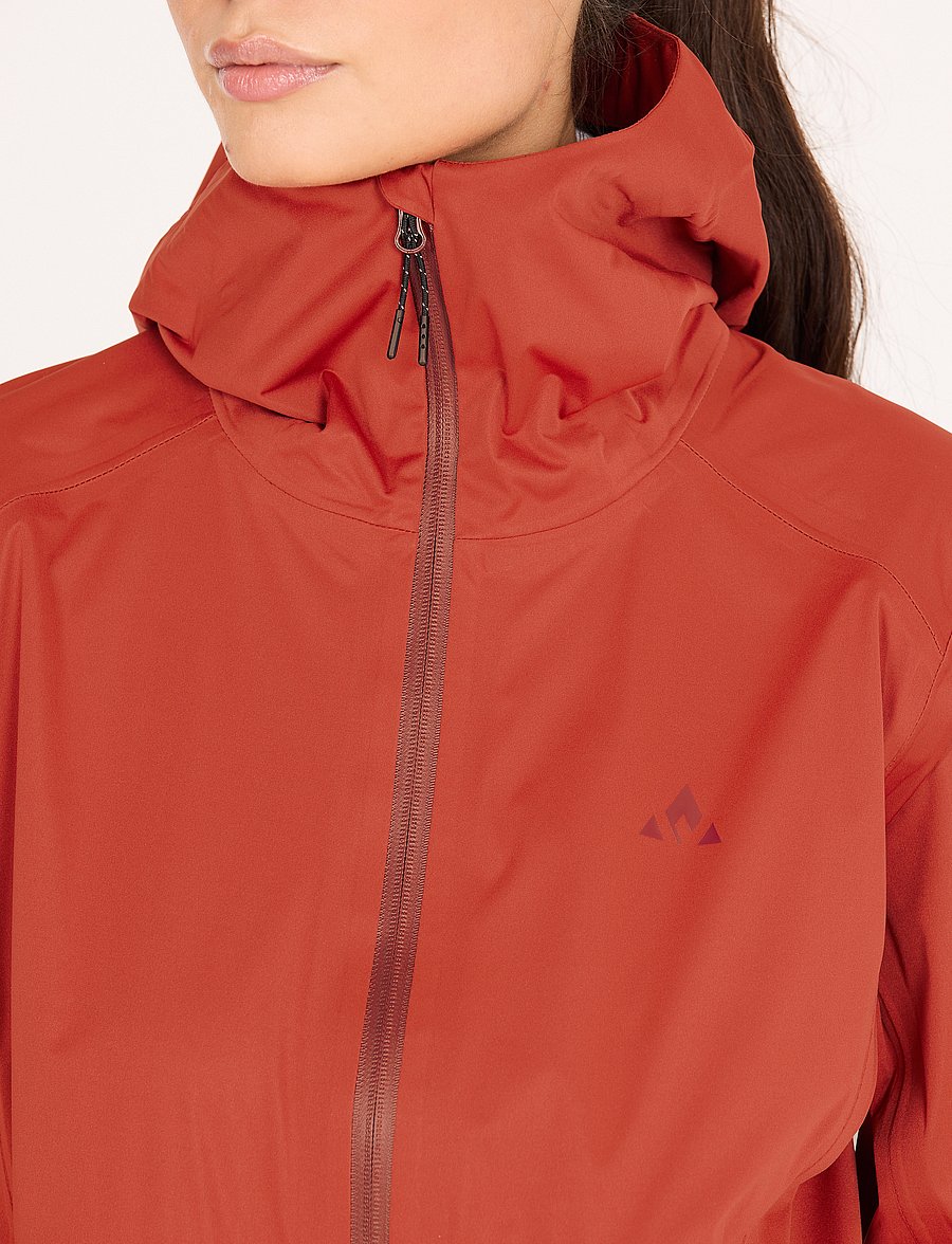 Whistler - Bowen W Stretch Layertech Jacket W- - friluftsjakker - cinnabar - 4