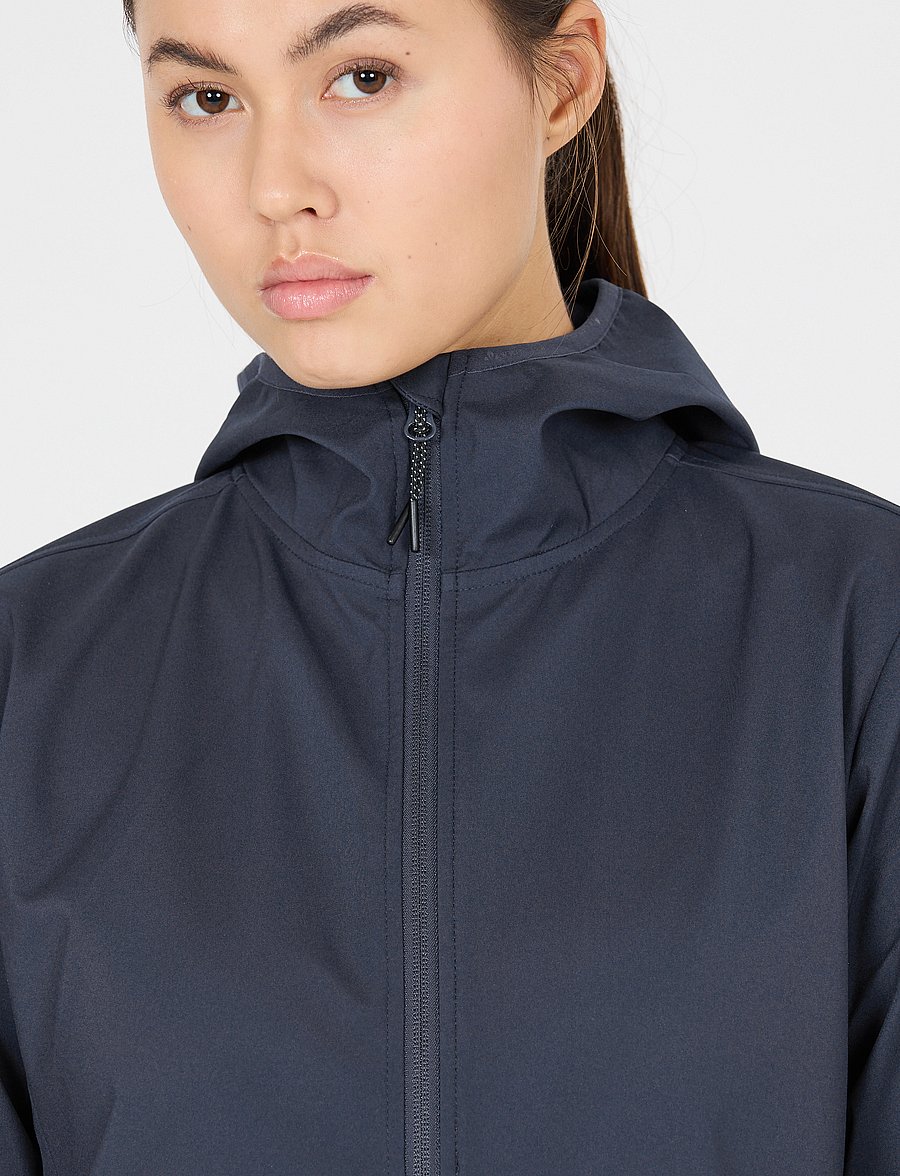 Whistler - Luango W Long Softshell Jacket - jacken - navy blazer - 0