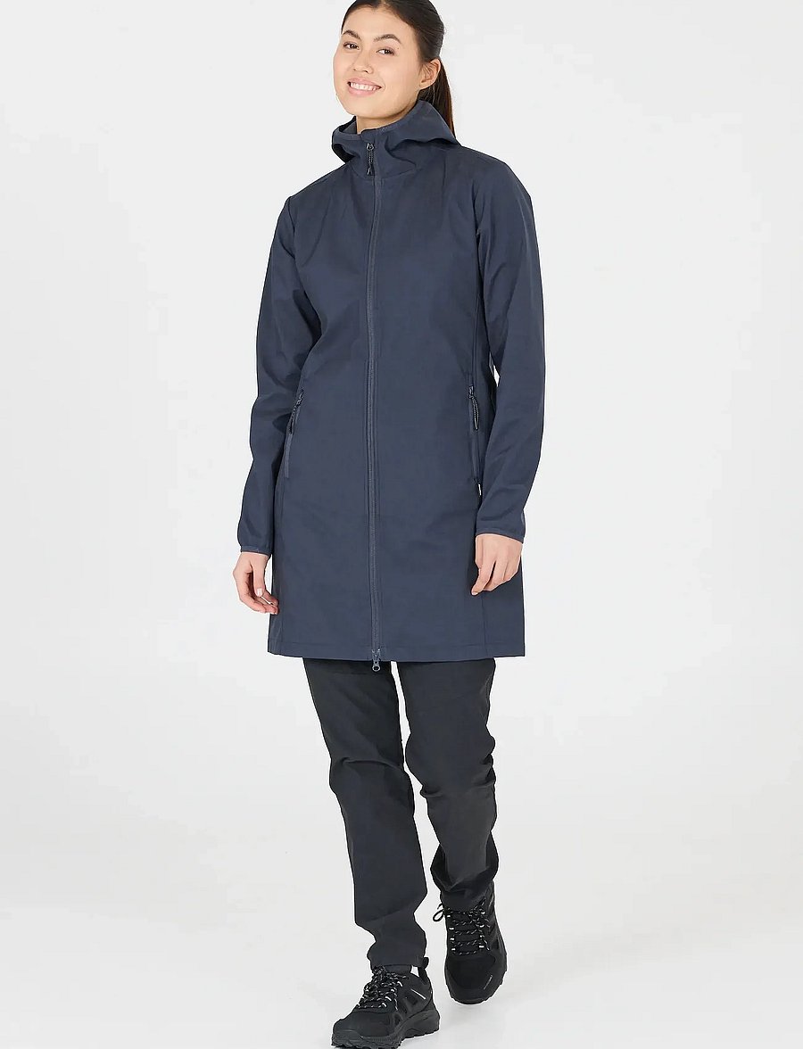 Whistler - Luango W Long Softshell Jacket - jacken - navy blazer - 5