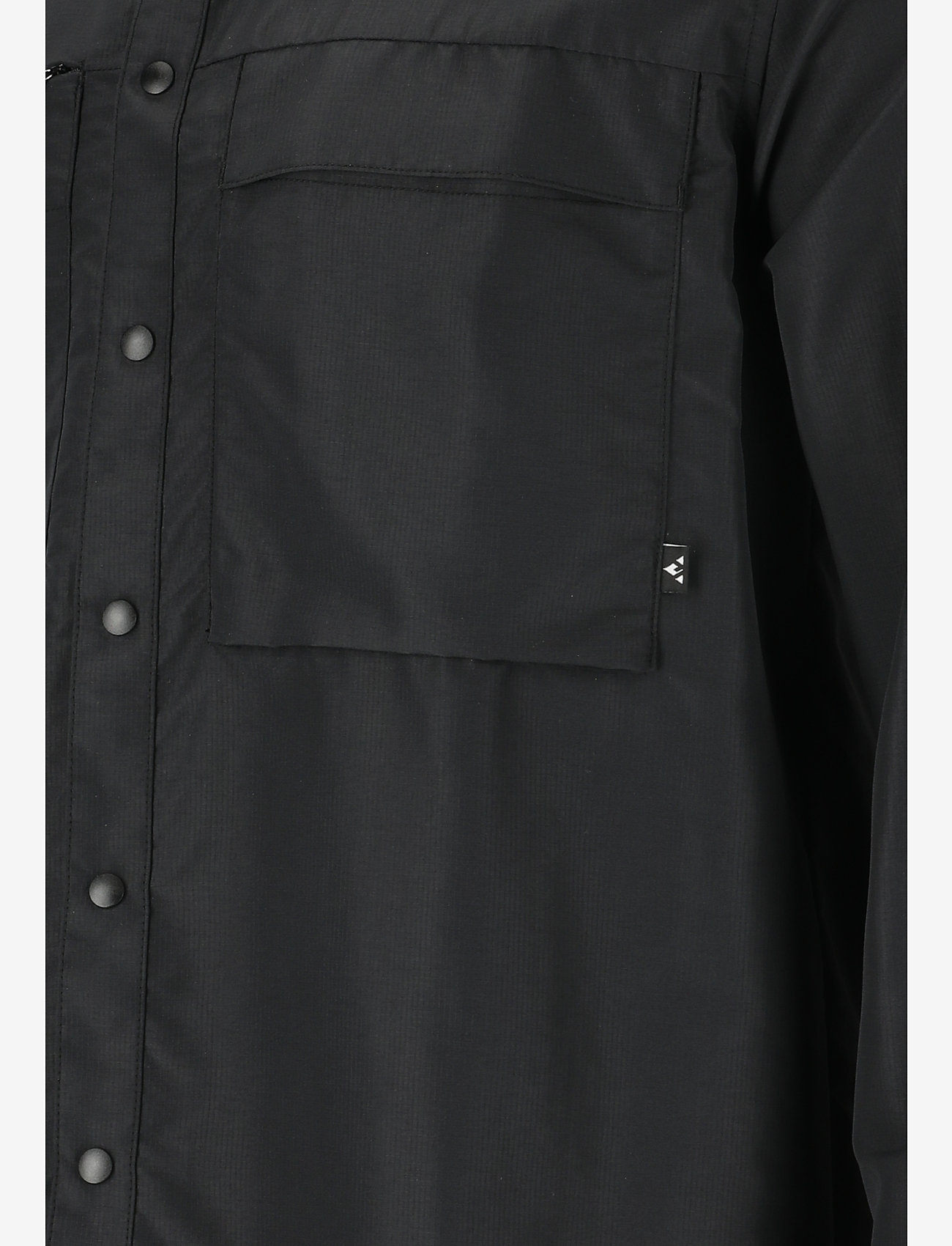 Whistler - Elm M L-S Shirt - toppe & t-shirts - black - 2