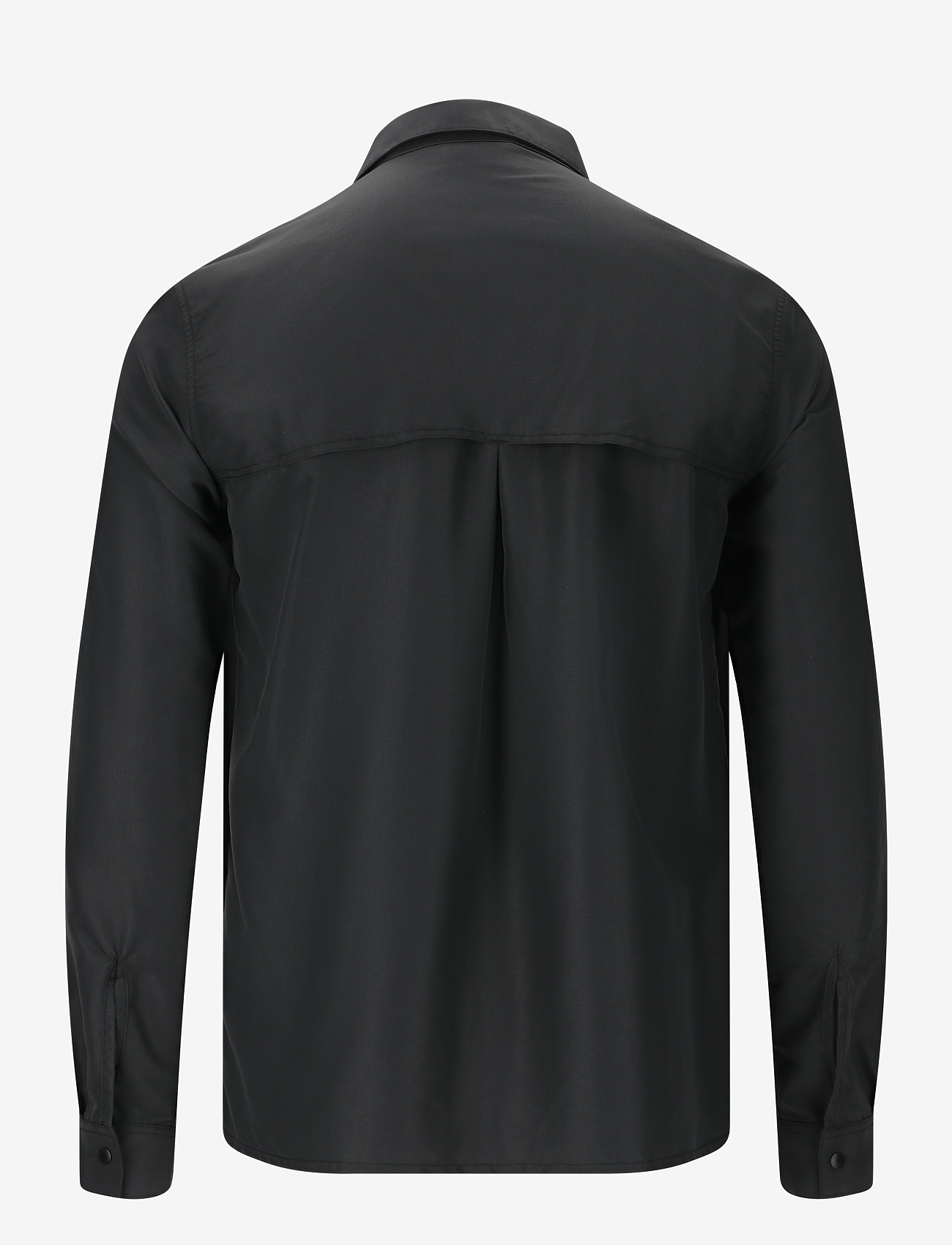 Whistler - Elm M L-S Shirt - toppe & t-shirts - black - 3