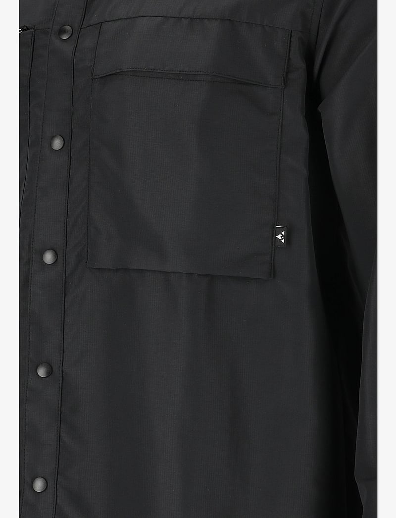 Whistler - Elm M L-S Shirt - oberteile & t-shirts - black - 2