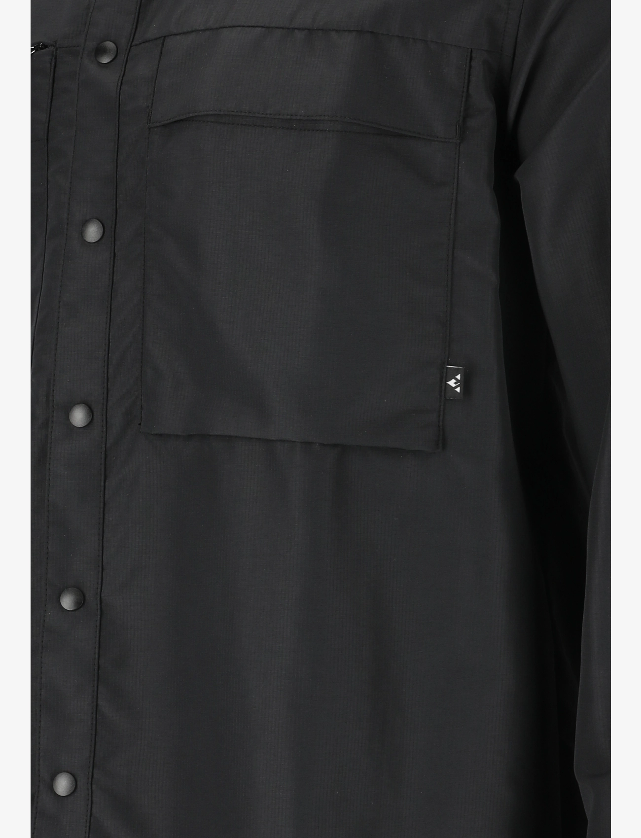 Whistler - Elm M L-S Shirt - oberteile & t-shirts - black - 2