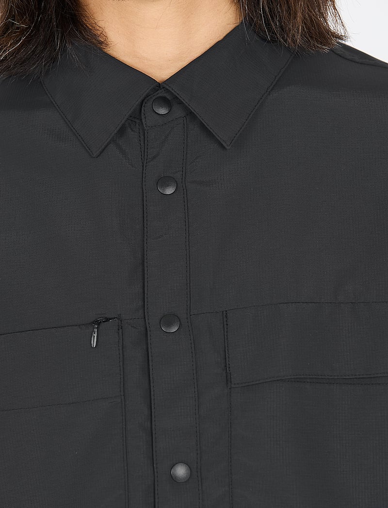 Whistler - Elm M L-S Shirt - oberteile & t-shirts - black - 4