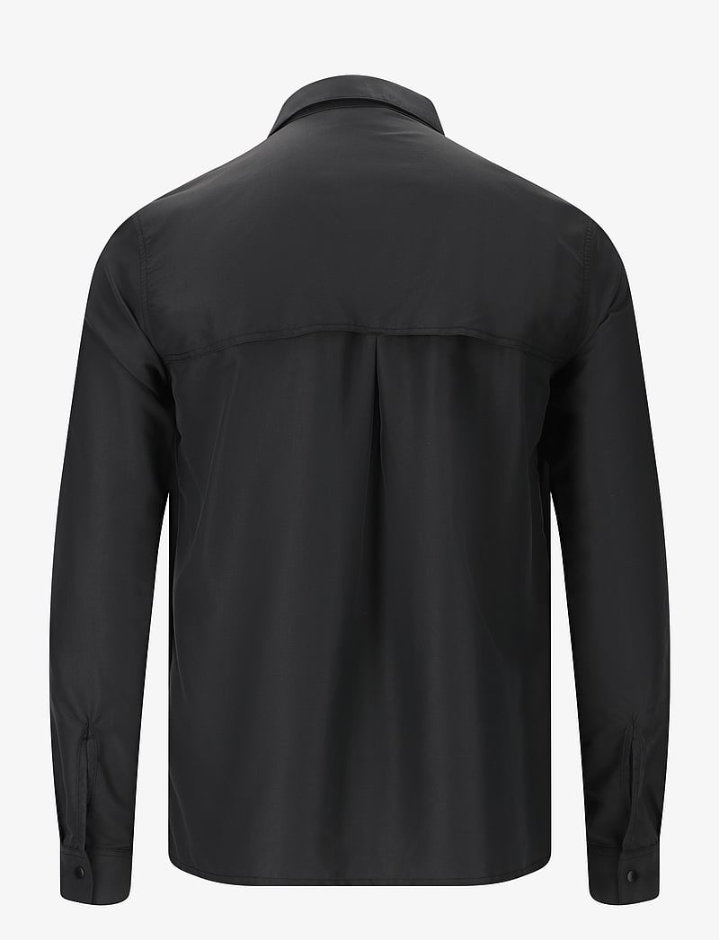 Whistler - Elm M L-S Shirt - oberteile & t-shirts - black - 3