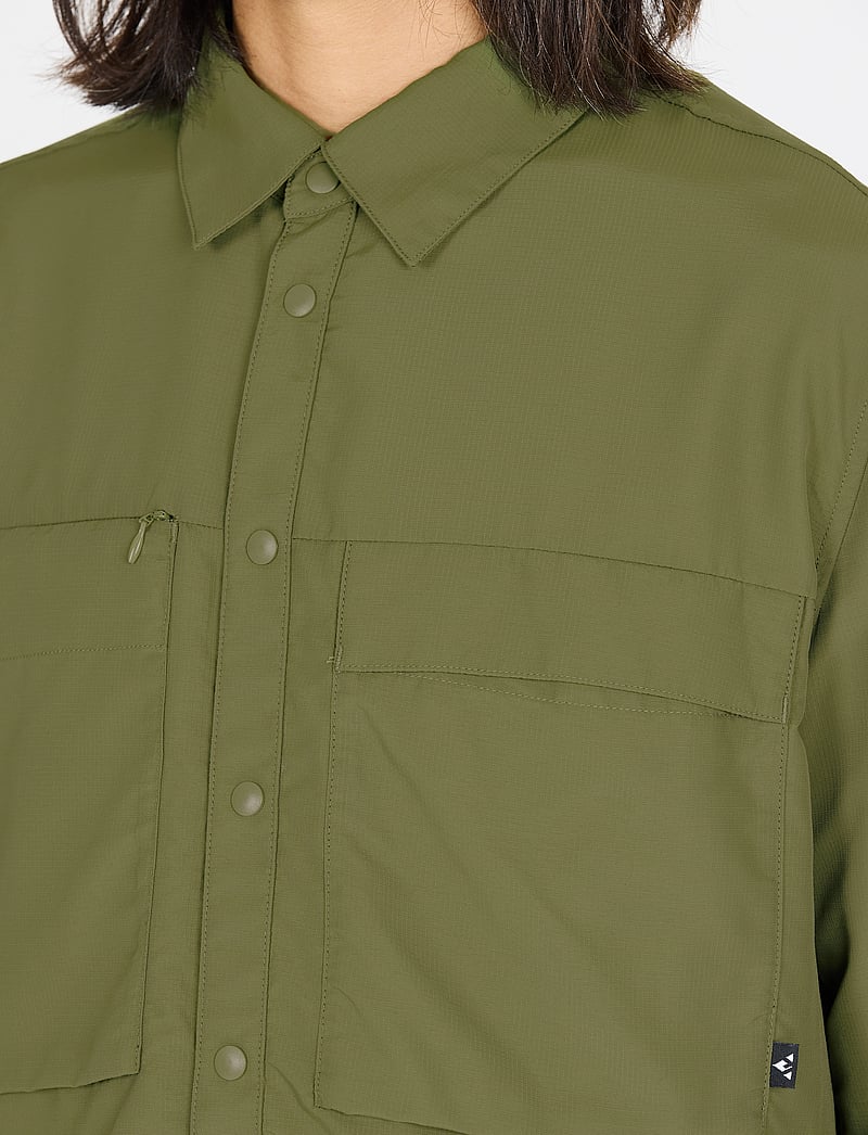 Whistler - Elm M L-S Shirt - toppe & t-shirts - cypress - 4