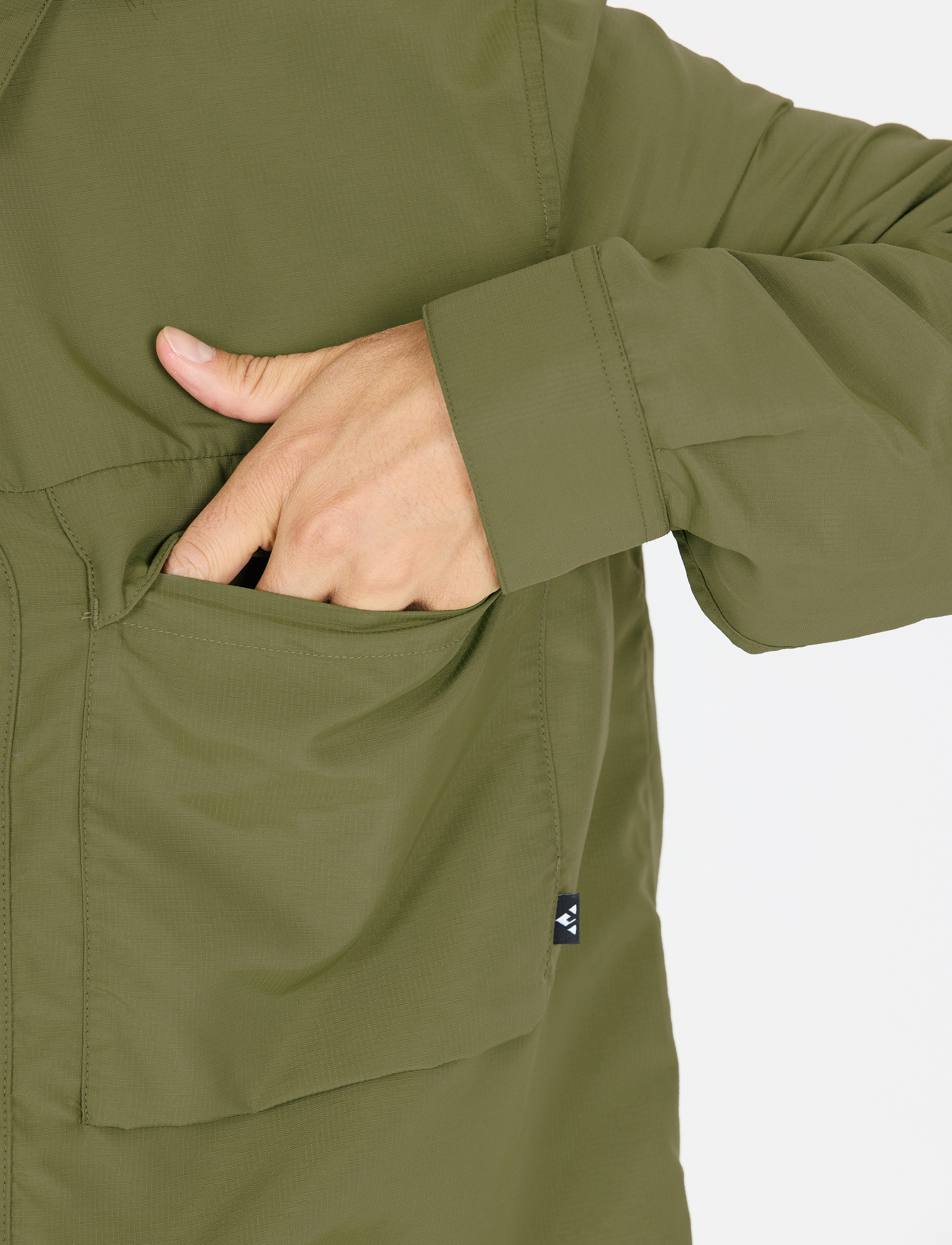 Whistler Elm M L-S Shirt casual skjortor herr – bild 4