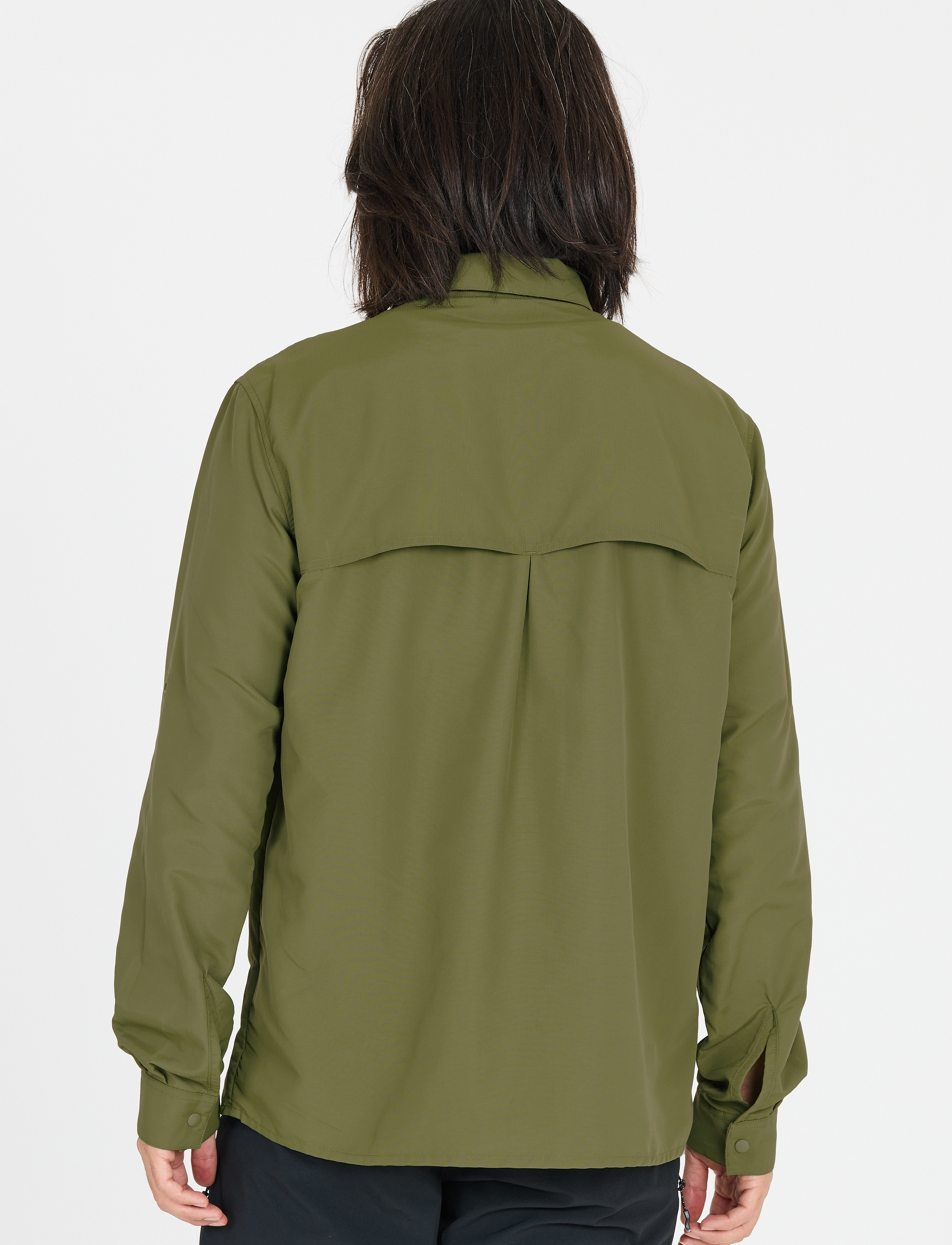 Whistler Elm M L-S Shirt casual skjortor herr – bild 8