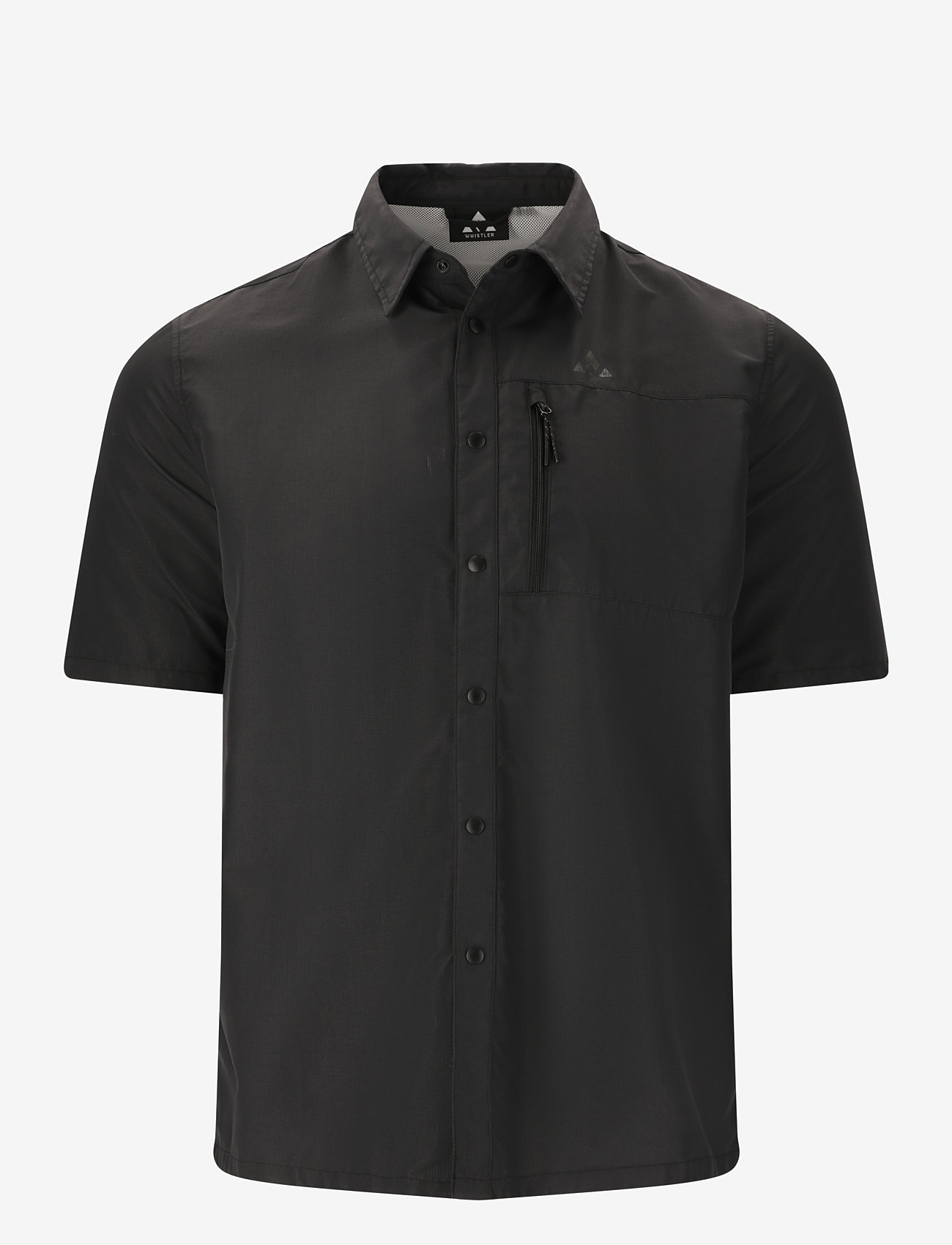 Whistler - Elm M S-S Shirt - oberteile & t-shirts - black - 1
