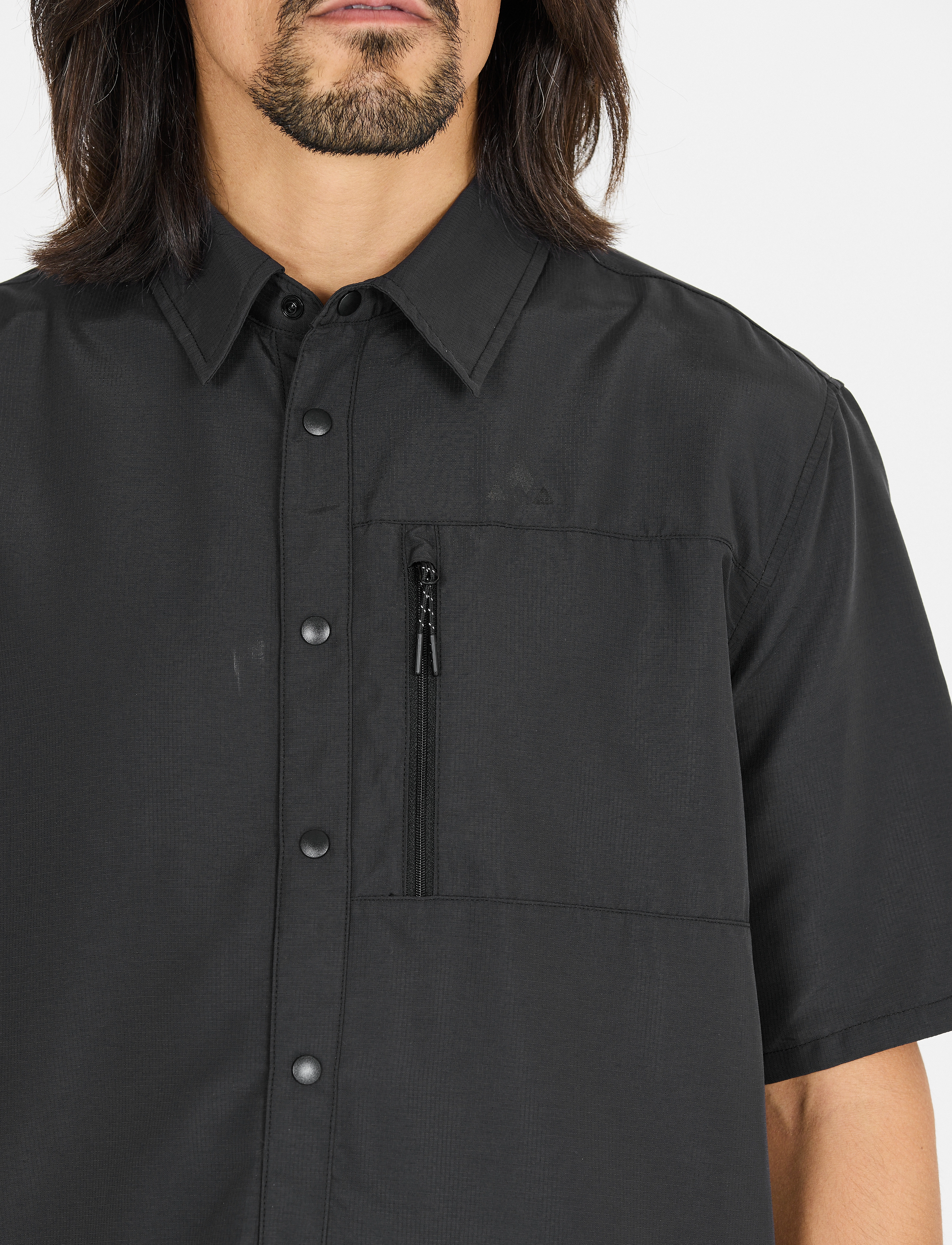 Whistler - Elm M S-S Shirt - palaidinės ir marškinėliai - black - 4