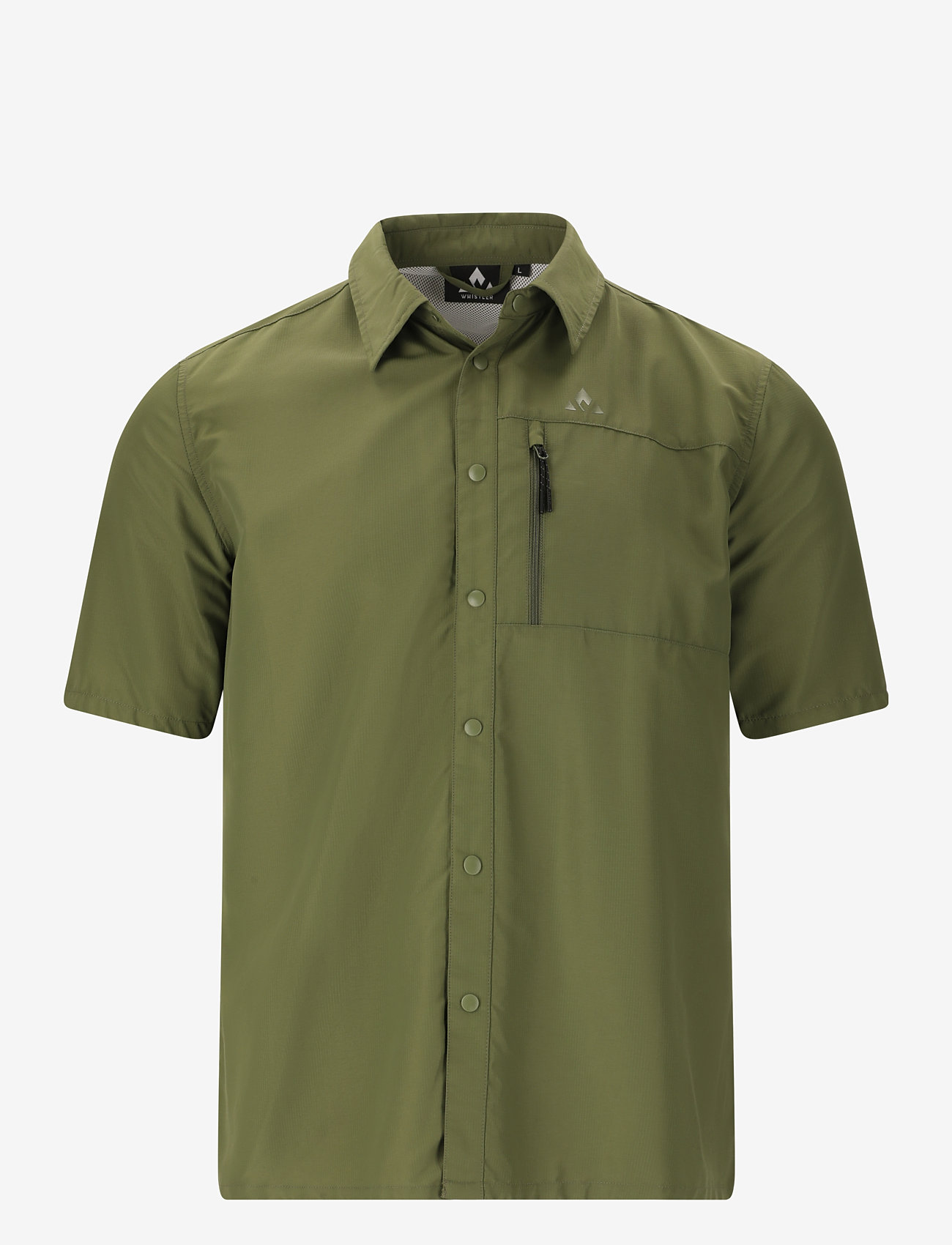 Whistler - Elm M S-S Shirt - alussärgid ja t-särgid - cypress - 1