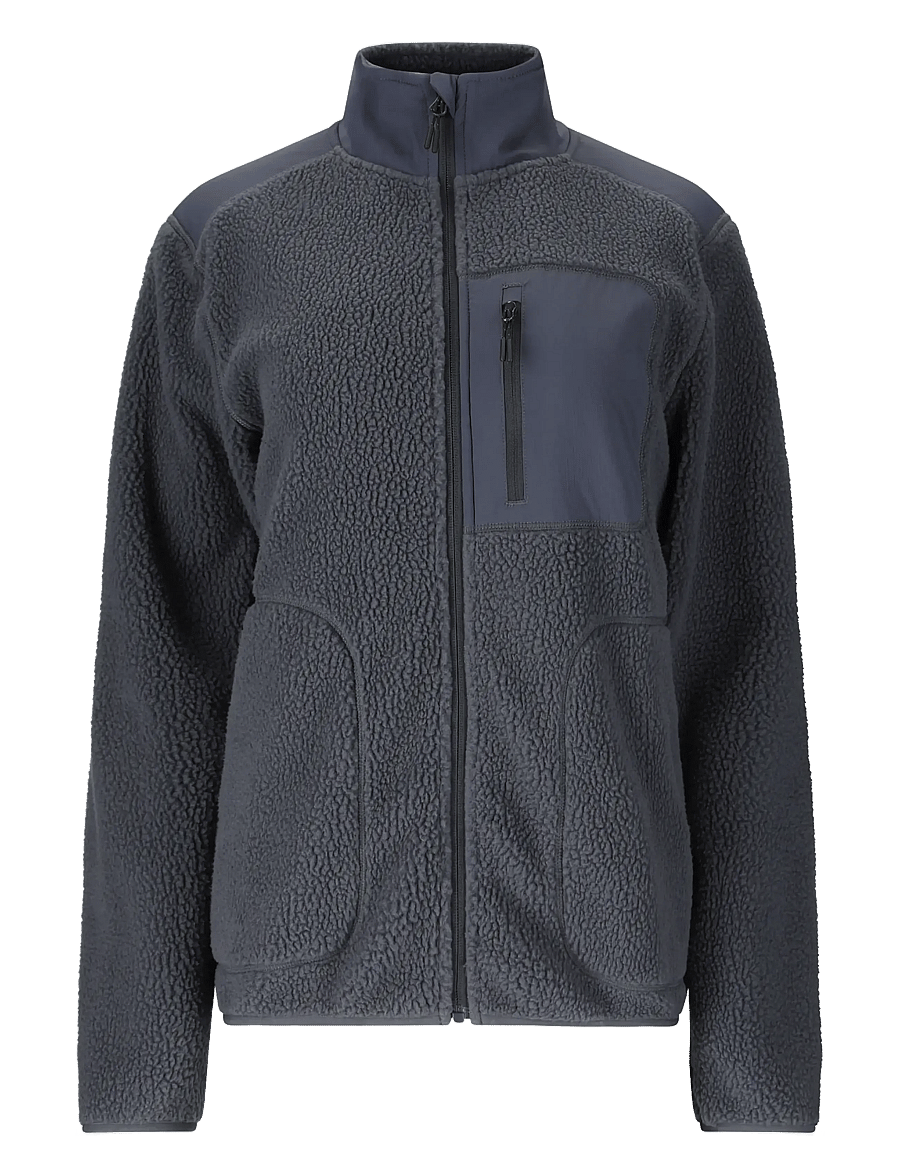 Whistler - Felis W Teddy Jacket - fleecet ja välikerrokset - ombre blue - 1
