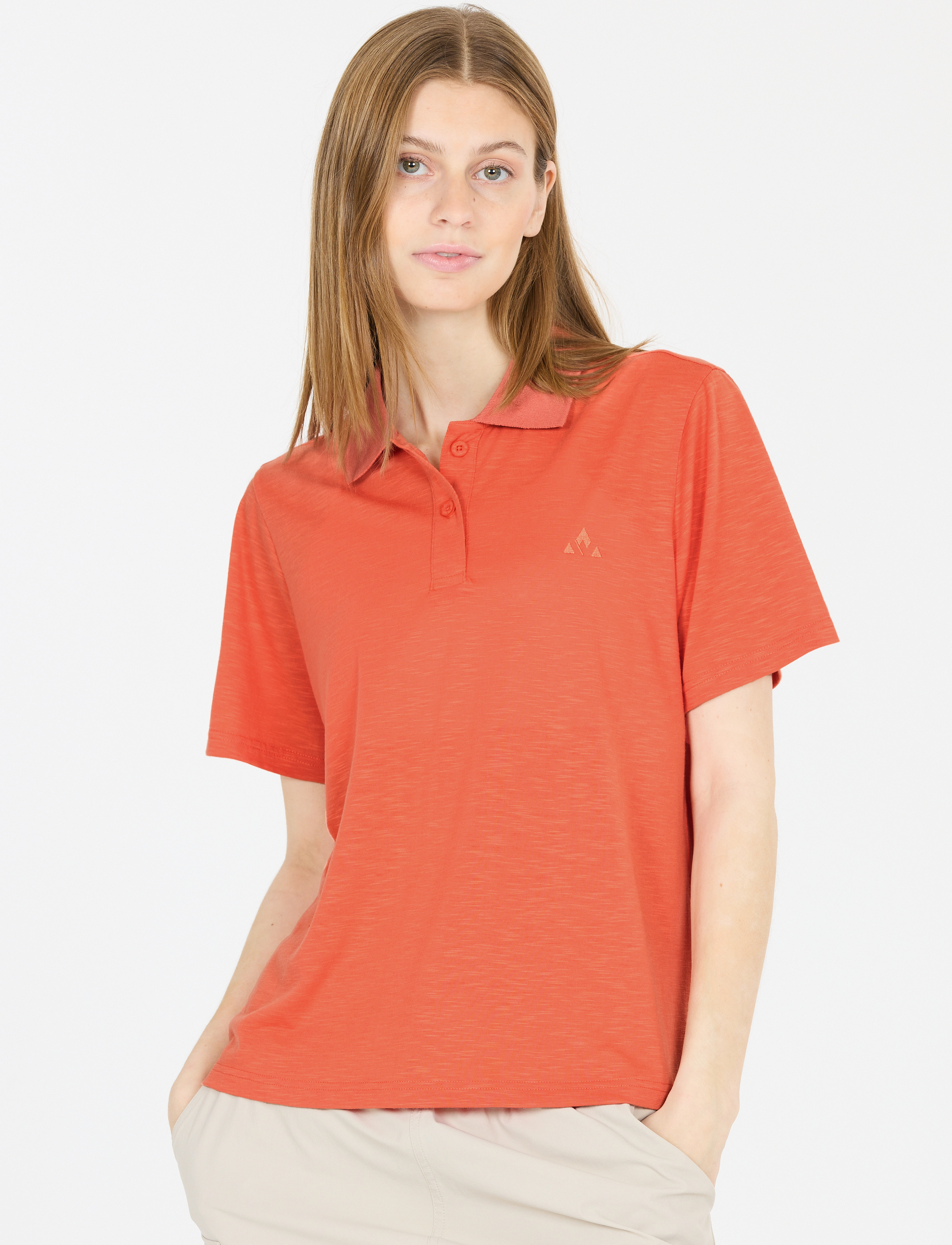 Whistler Vale W S-S Polo, 42, Sports Oberteile & T-shirts, Koralle - Sport Polos, Frauen