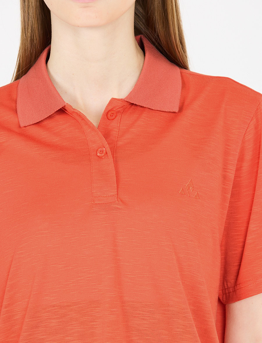 Whistler - Vale W S-S Polo - oberteile & t-shirts - apricot brandy - 4