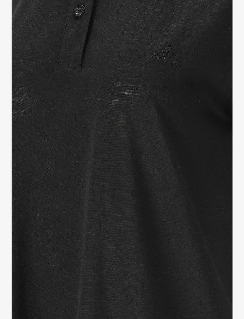 Whistler - Vale W S-S Polo - toppar & t-shirts - black - 2